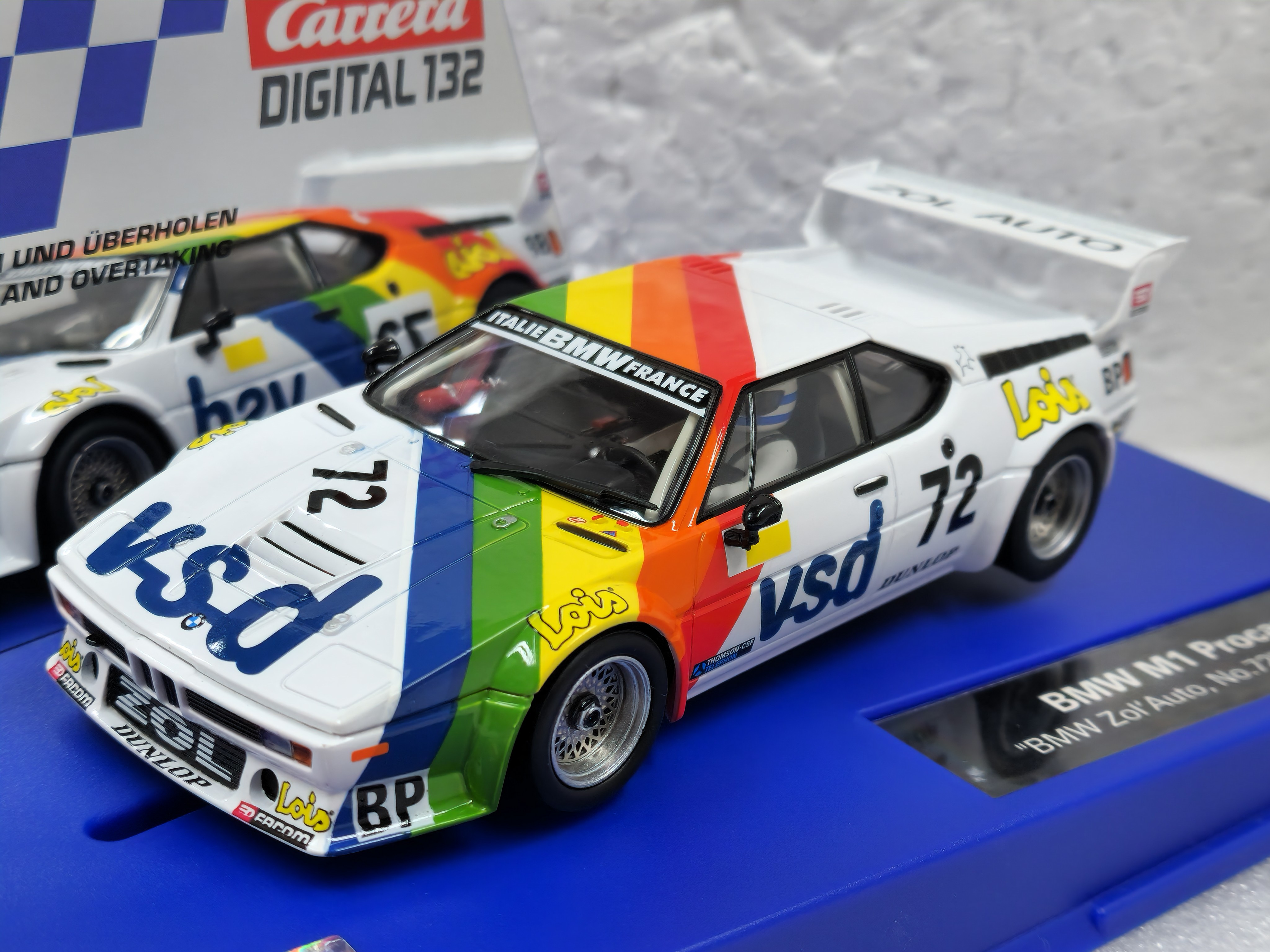 31040 Carrera Digital 132 BMW M1 BMW Zol'Auto Le Mans 1981 VSD
