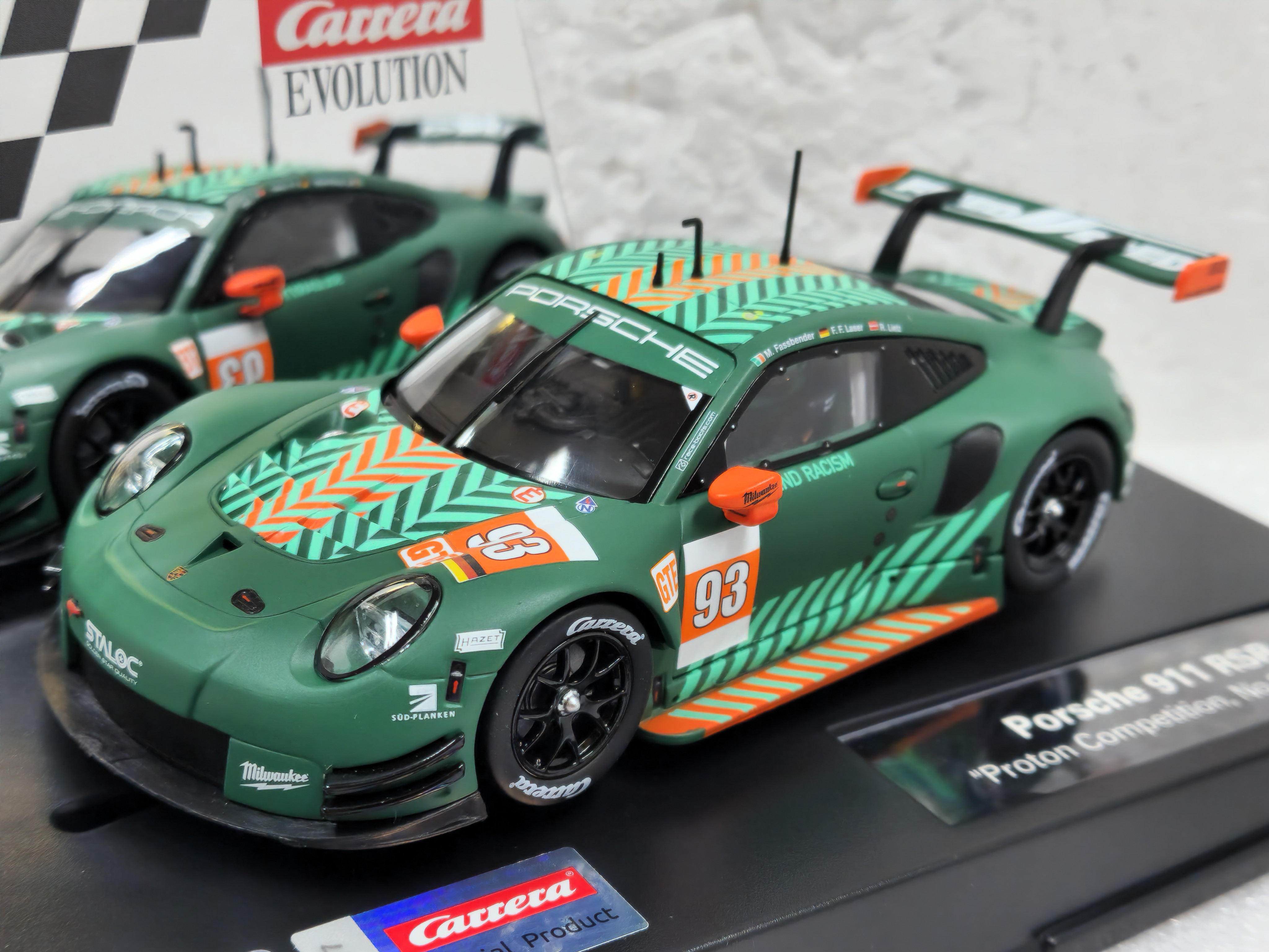 27742 Carrera Evolution Porsche 911 RSR Proton Competition, #93 1
