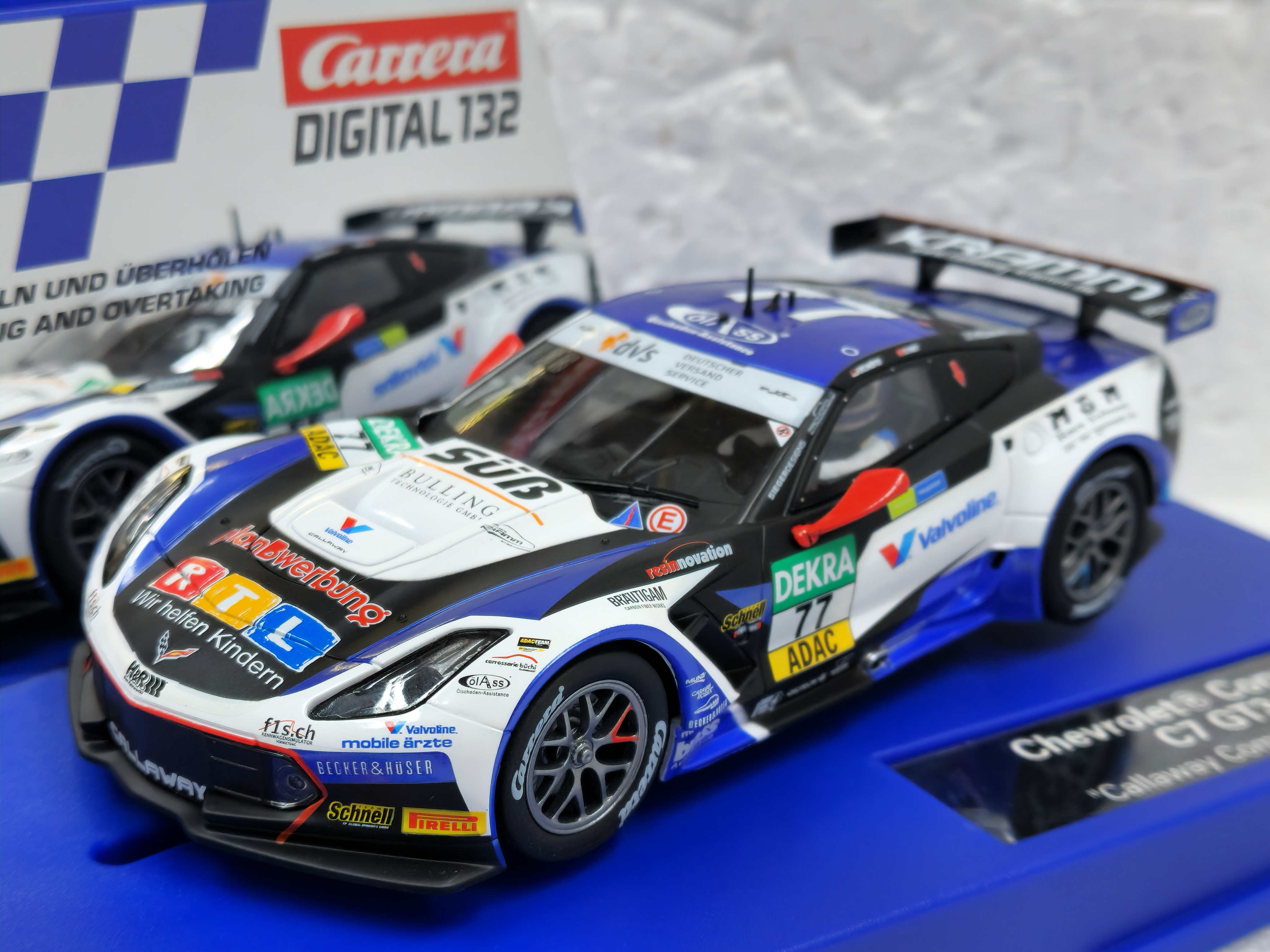 ミニカー Carrera digital 132 power racing Carrera DIGITAL 132 30007 GT Triple Power Set - Slot Car-Union