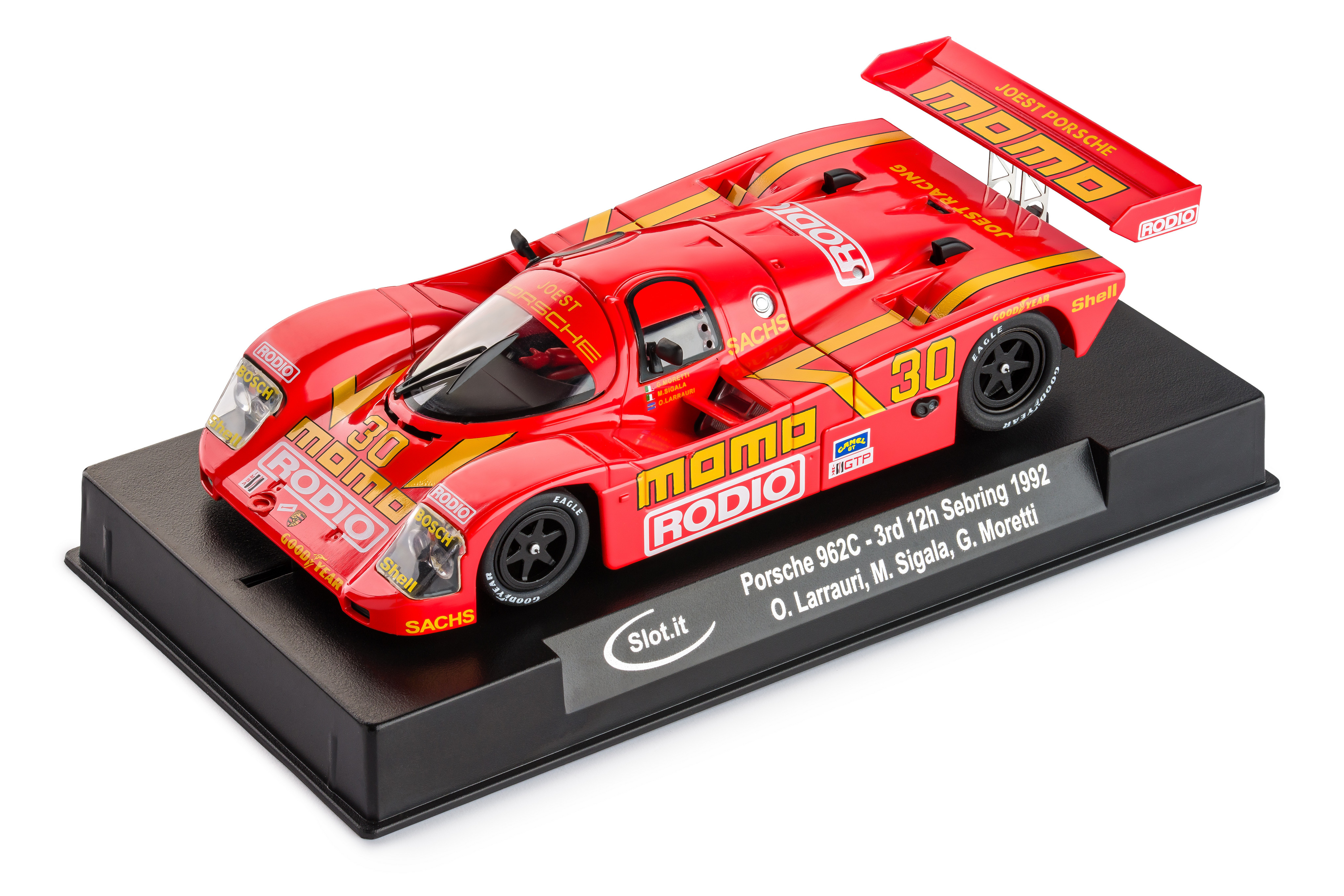SICA52B Slot.it Porsche 962C Momo 12h Sebring 1992, #30 1:32 Slot