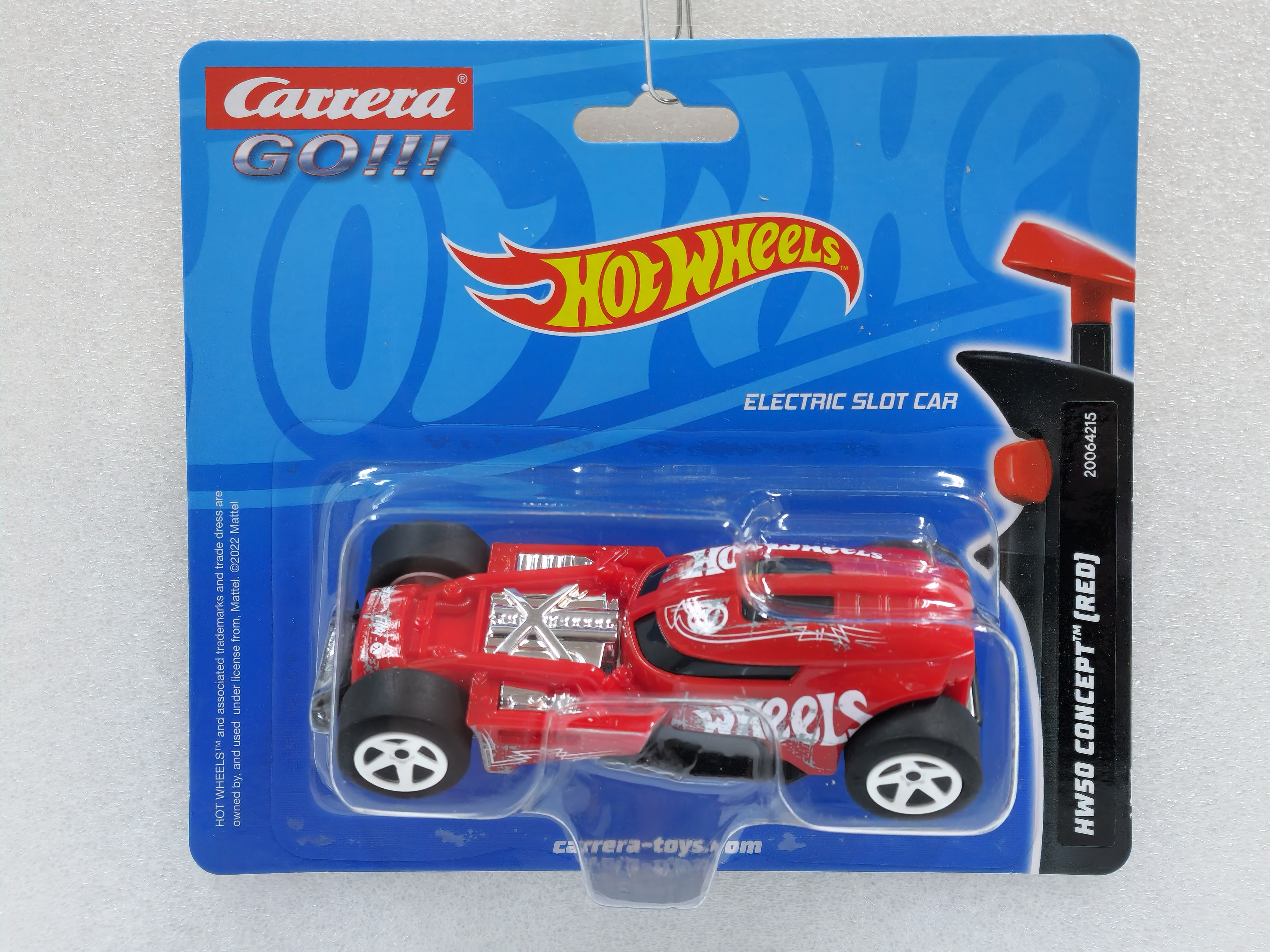 64215 Carrera GO!!! Hot Wheels HW50 Concept (Red) 1:43 Slot Car