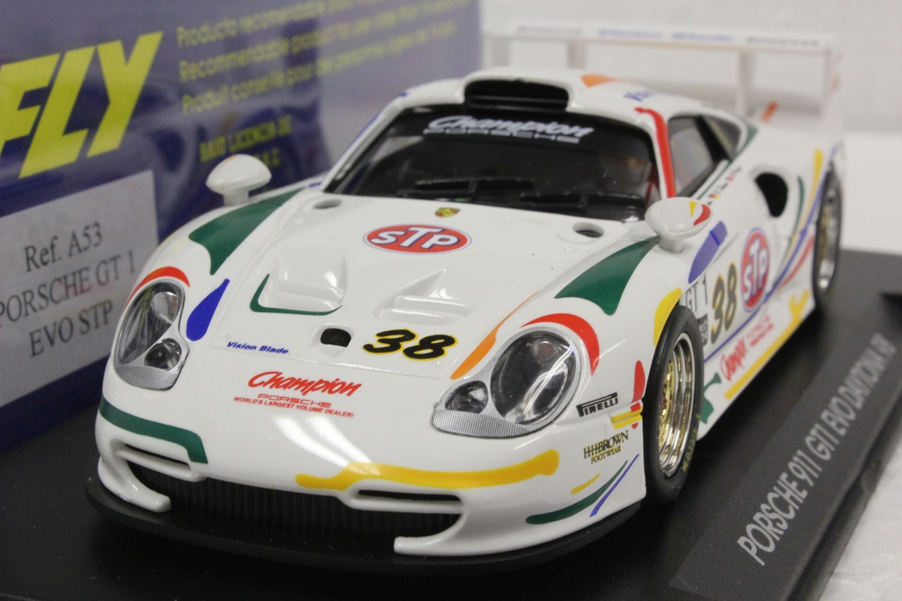 A53 Fly Porsche 911 GT1 EVO STP Daytona 1998 1:32 Slot Car