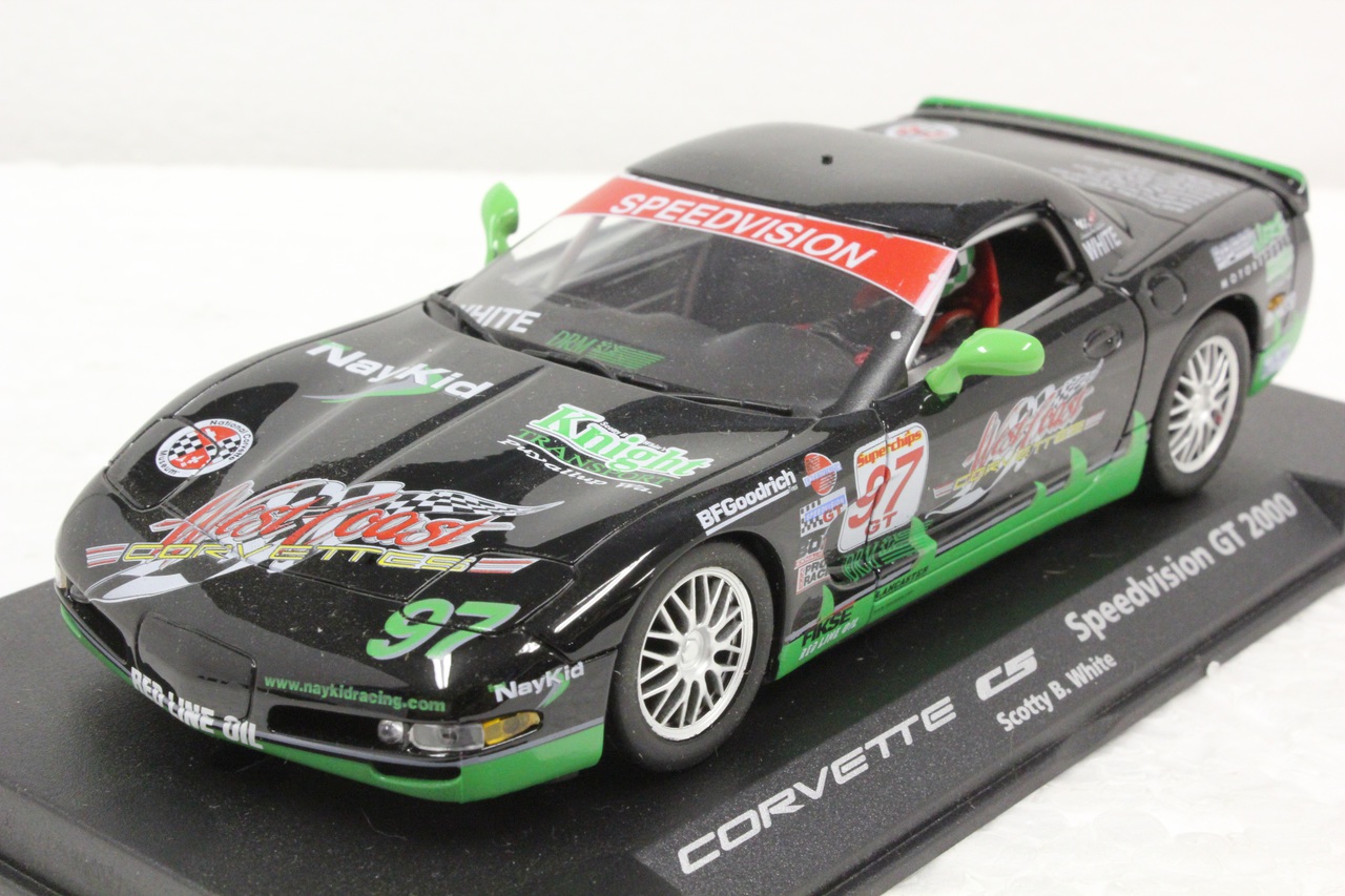 A541 Fly Corvette C5 Speedvision GT 200, #97 1:32 Slot Car - Great