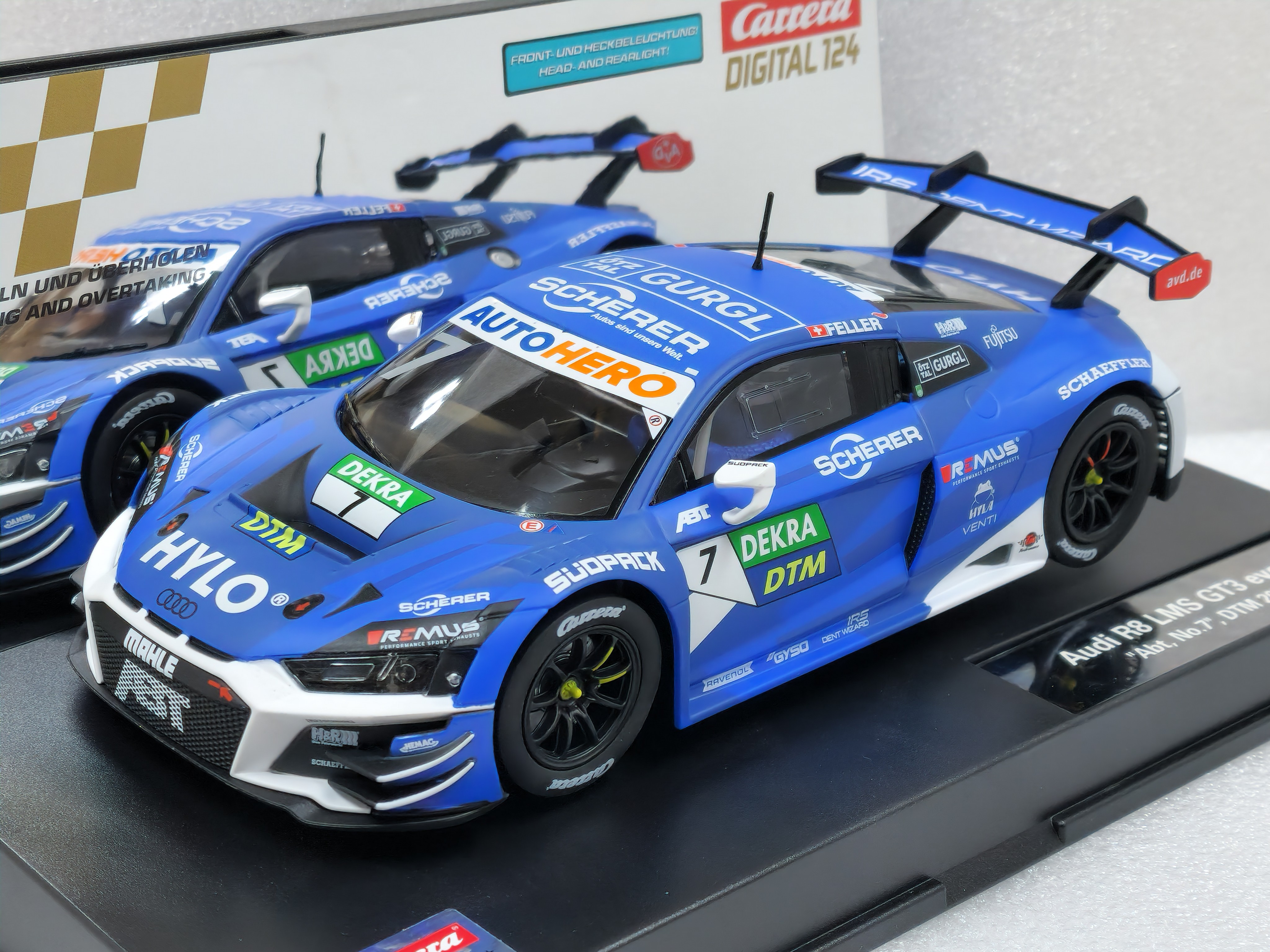 23946 Carrera Digital 124 Audi R8 LMS GT3 Evo II Team ABT