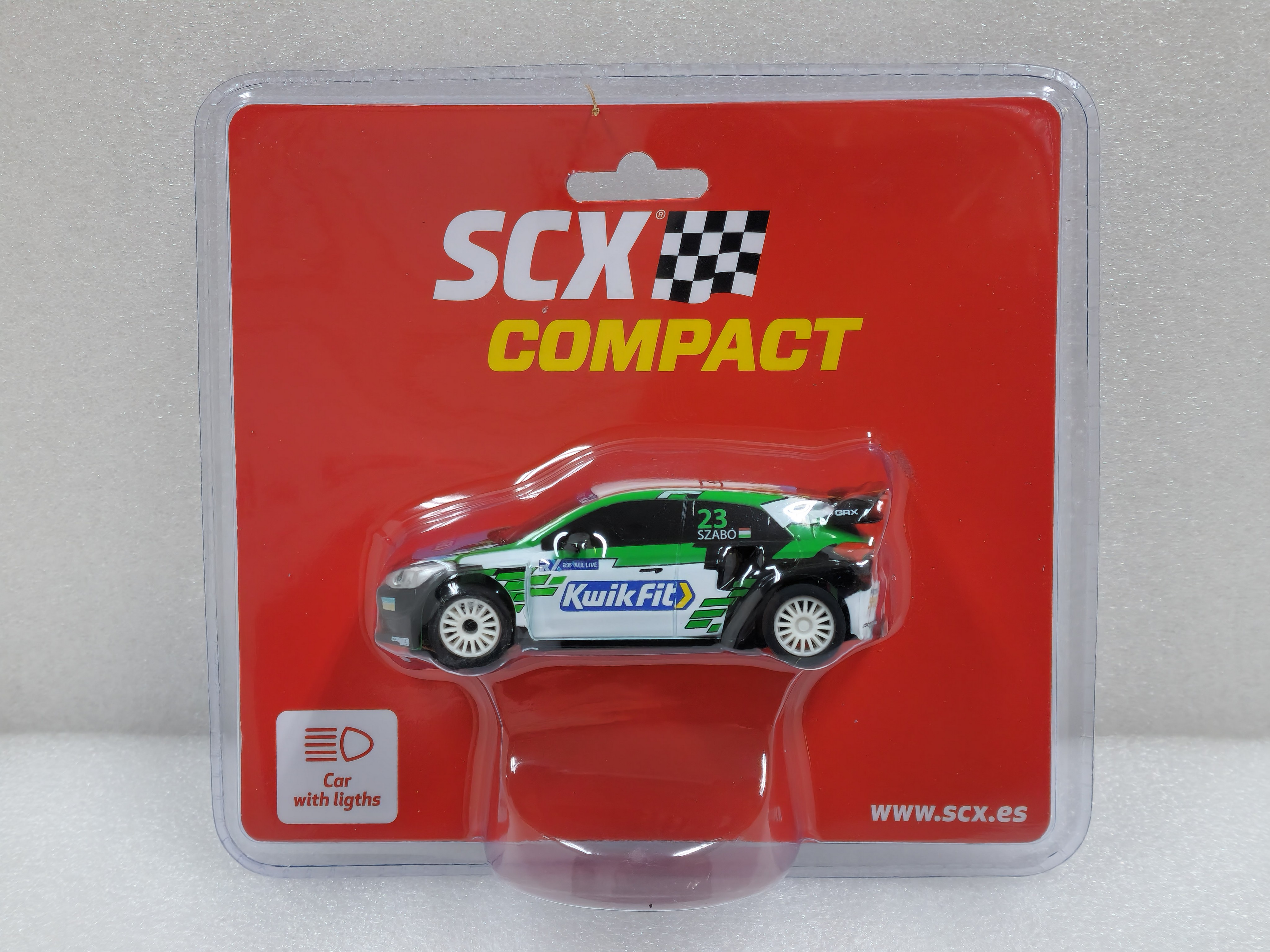 C10419X300 SCX Compact Hyundai i-20 RX - Kwik Fit, #23 1:43 Slot