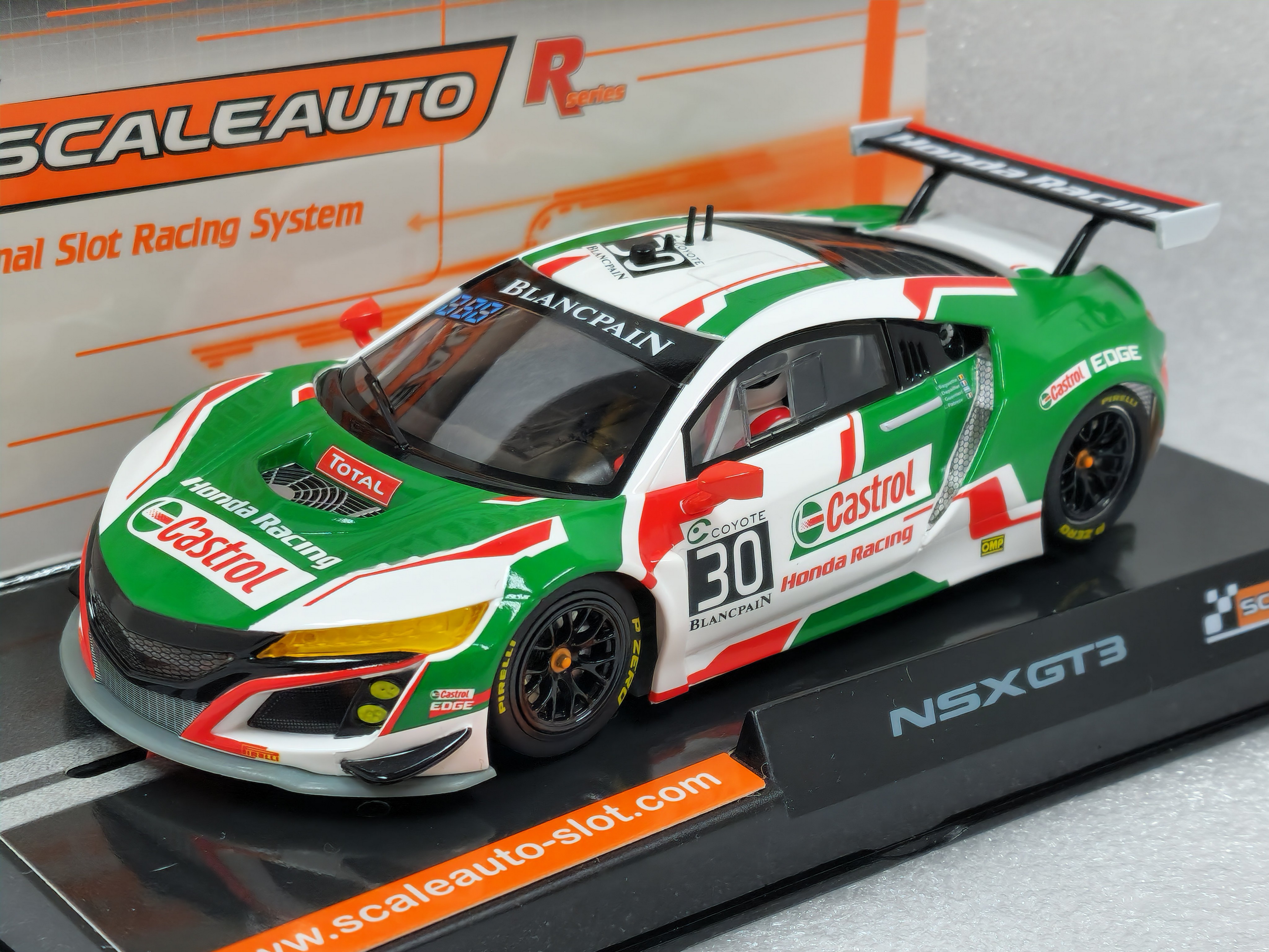 SC-6307R Scaleauto Honda NSX GT3 Blancpain 2018 Castrol R