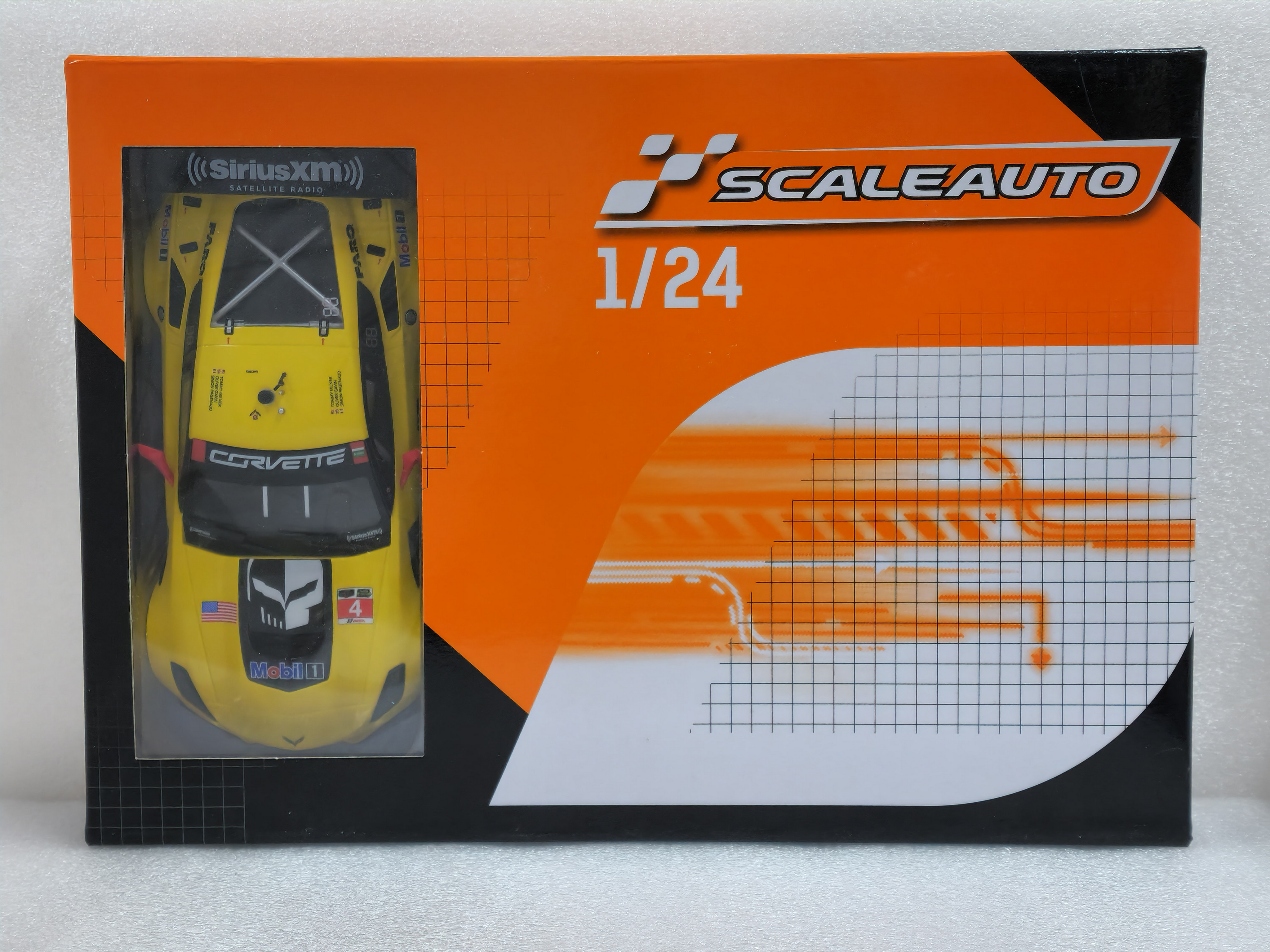 SC-7076RC2 Scaleauto Corvette C7R 24h Daytona 2015, #4 1:24 Slot