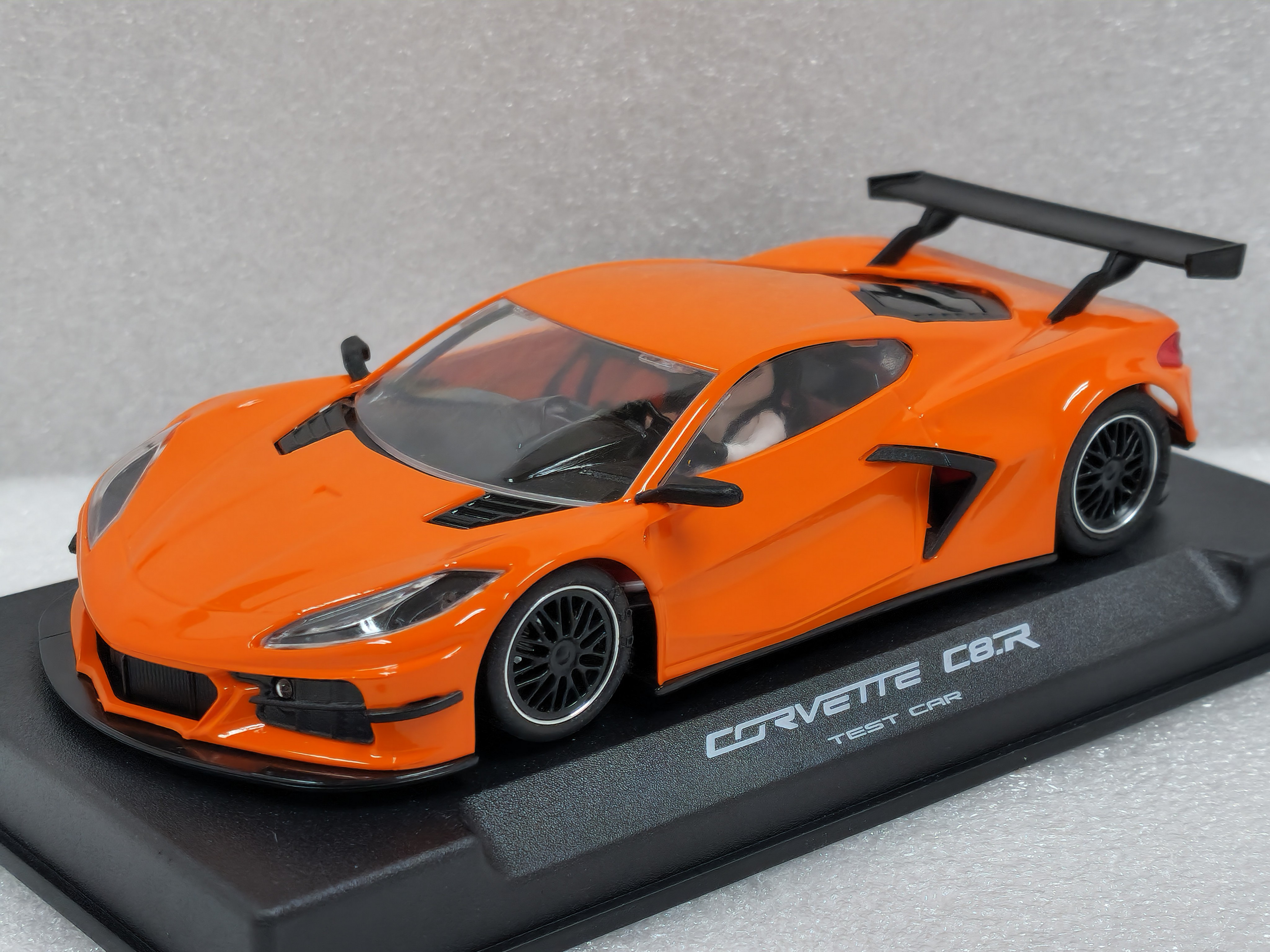 NSR Corvette C8 スロットカー1/32 0394AW NSR Corvette C8R Test Car White 1:32 Slot Car - Great