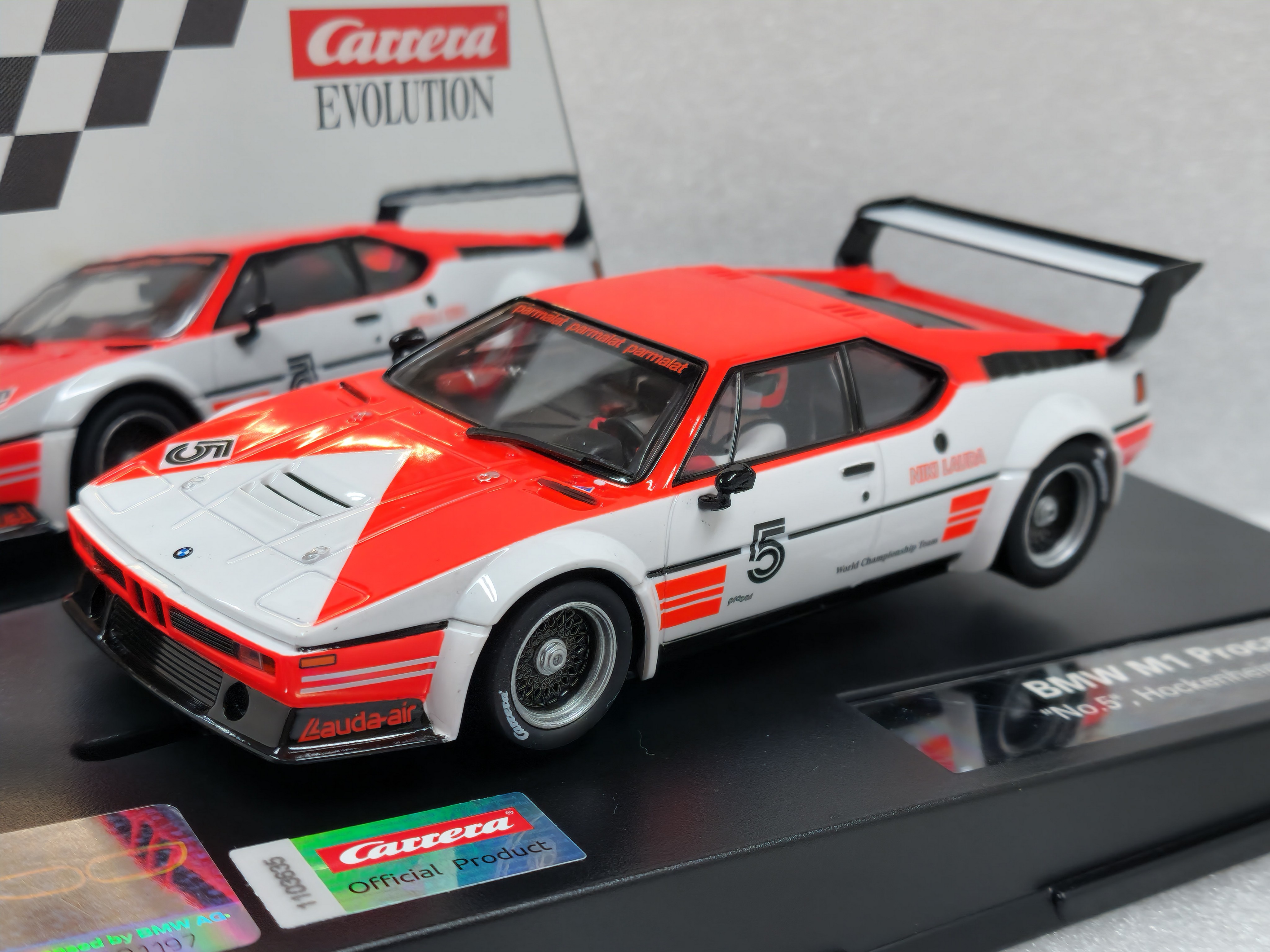 27793 Carrera Evolution BMW M1 Procar Hockenheim 1979 Niki Lauda