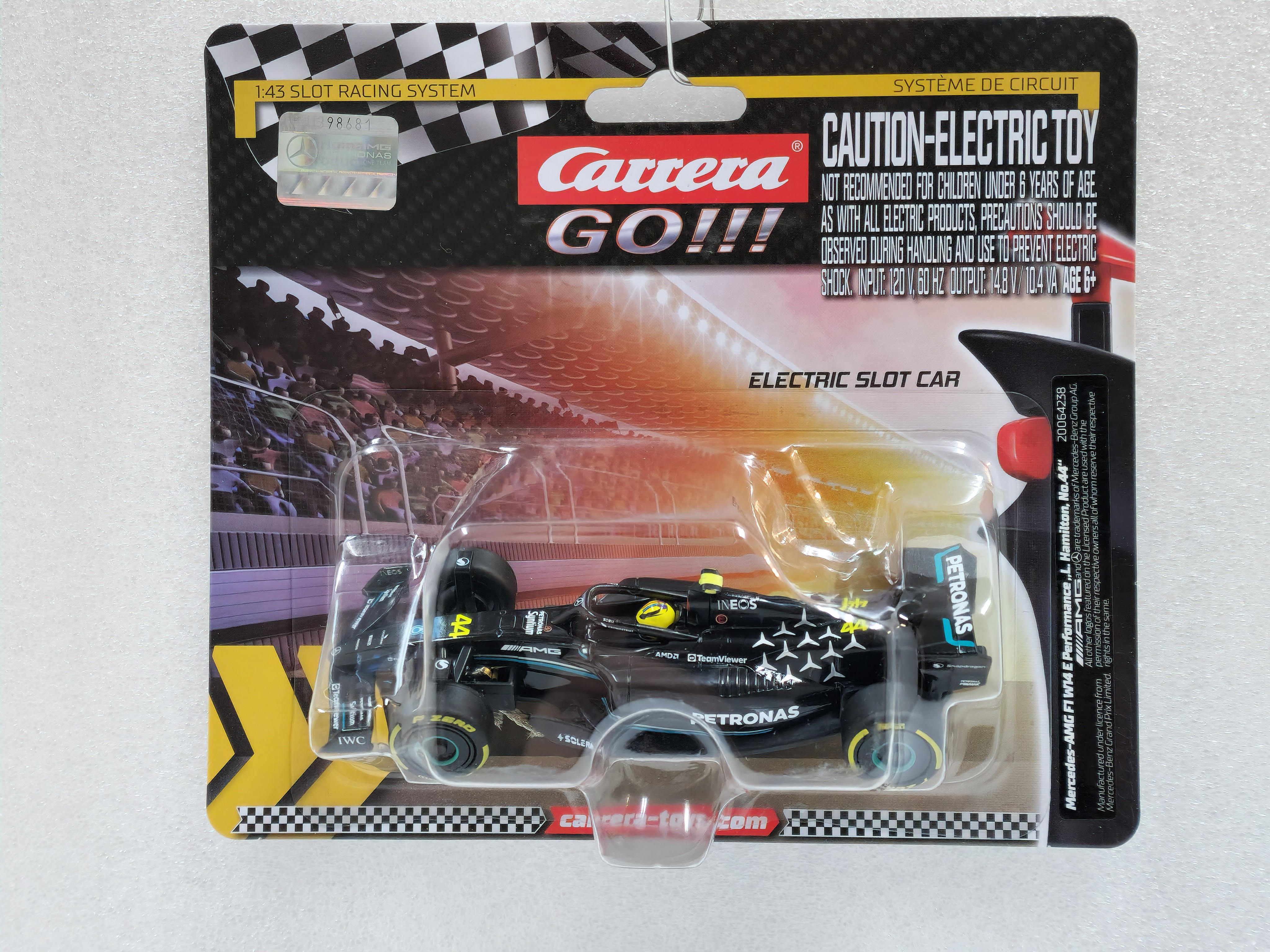 Voiture De Circuit Carrera GO - Mercedes-Benz F1 W06 Hybrid - Occasion