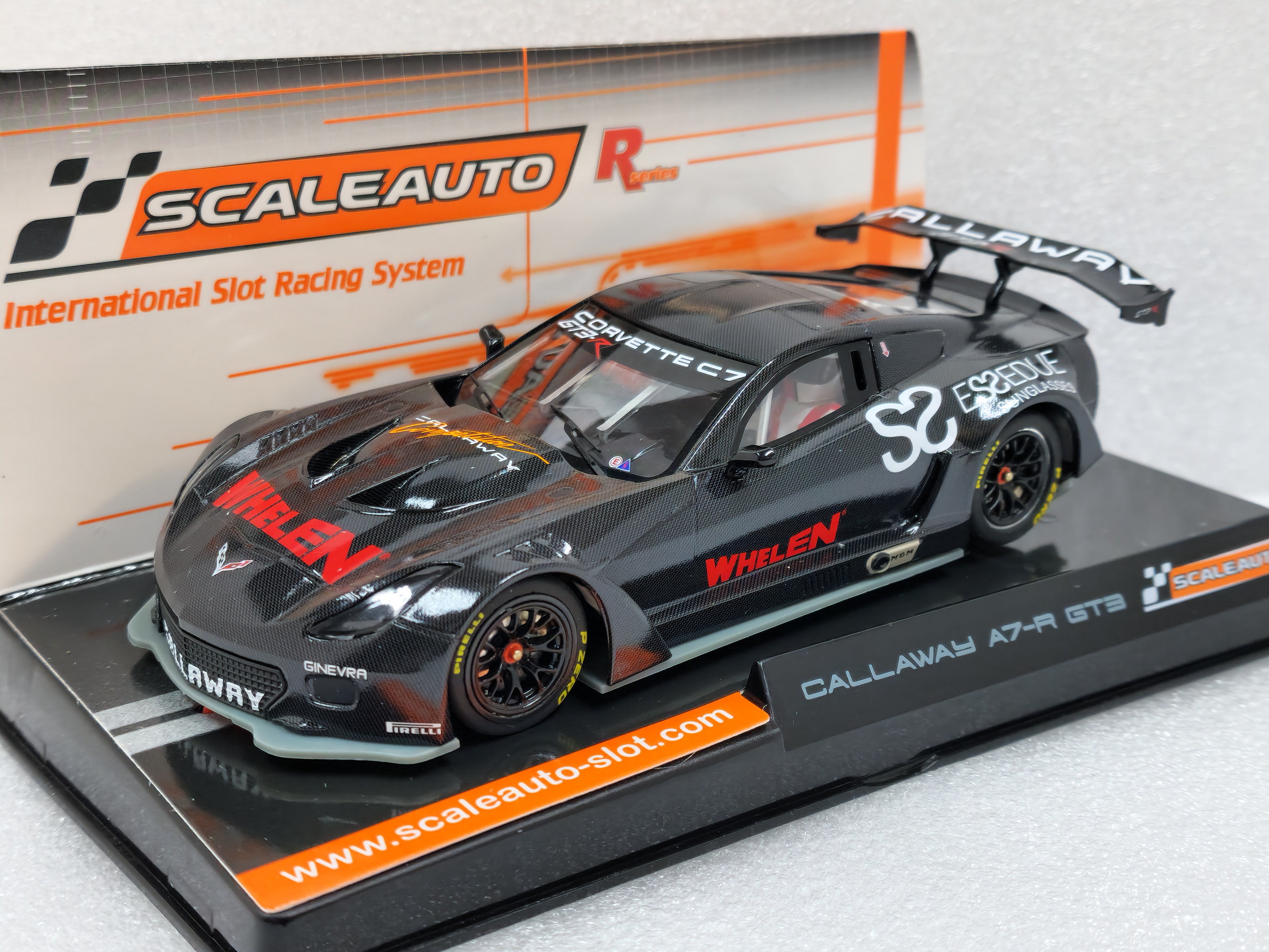 SC-6349R Scaleauto Callaway C7 GT3 Carbon Fiber Presentation R