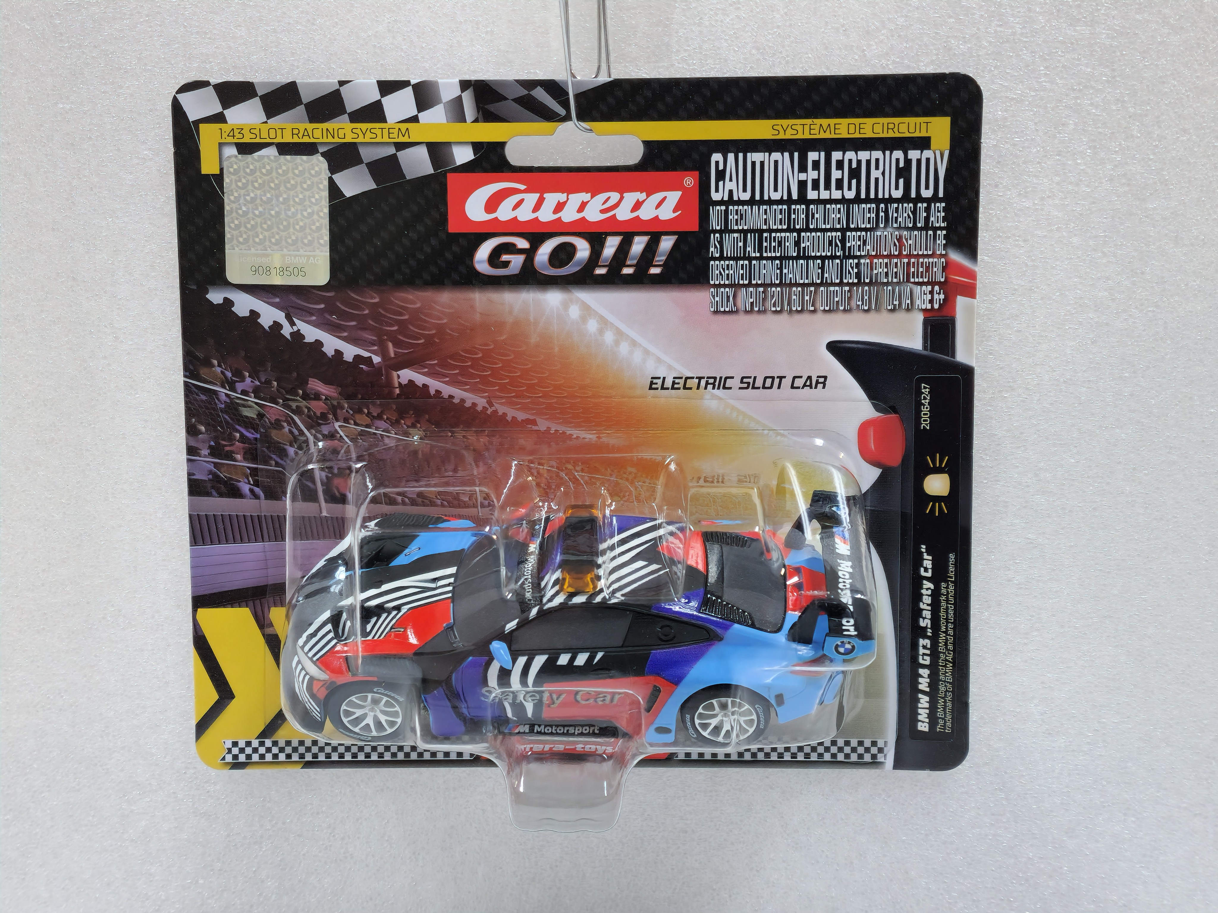 CARRERA フルカーボン 64247 Carrera GO!!! BMW M4 GT3 Safety Car 1:43 Slot Car - Great