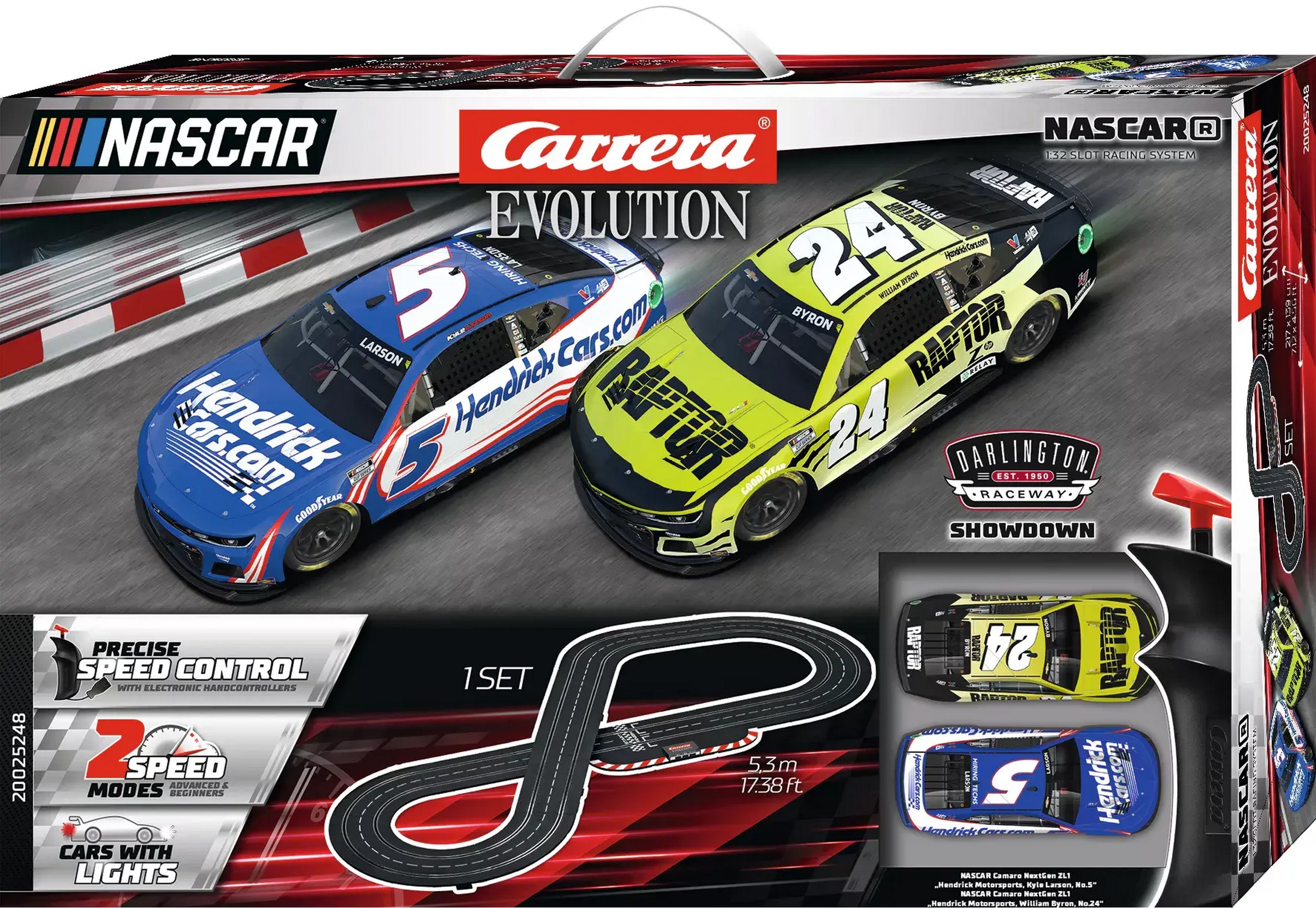 ミニカー Carrera Evolution Speedway Champions Stock Car Speedway Champions Evolution Race Set | Carrera