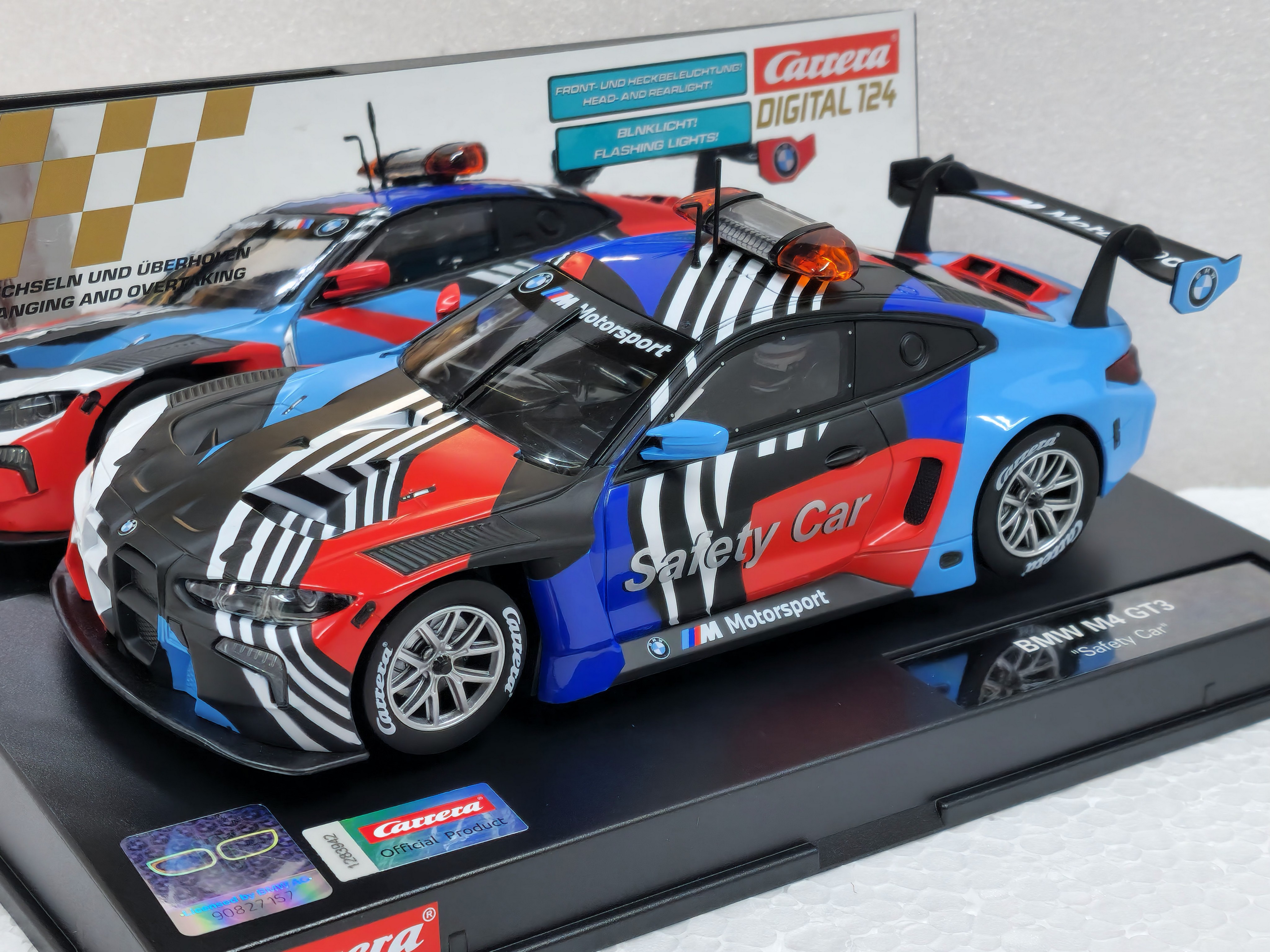 23970 Carrera Digital 124 BMW M4 GT3 Safety Car 1:24 Slot Car
