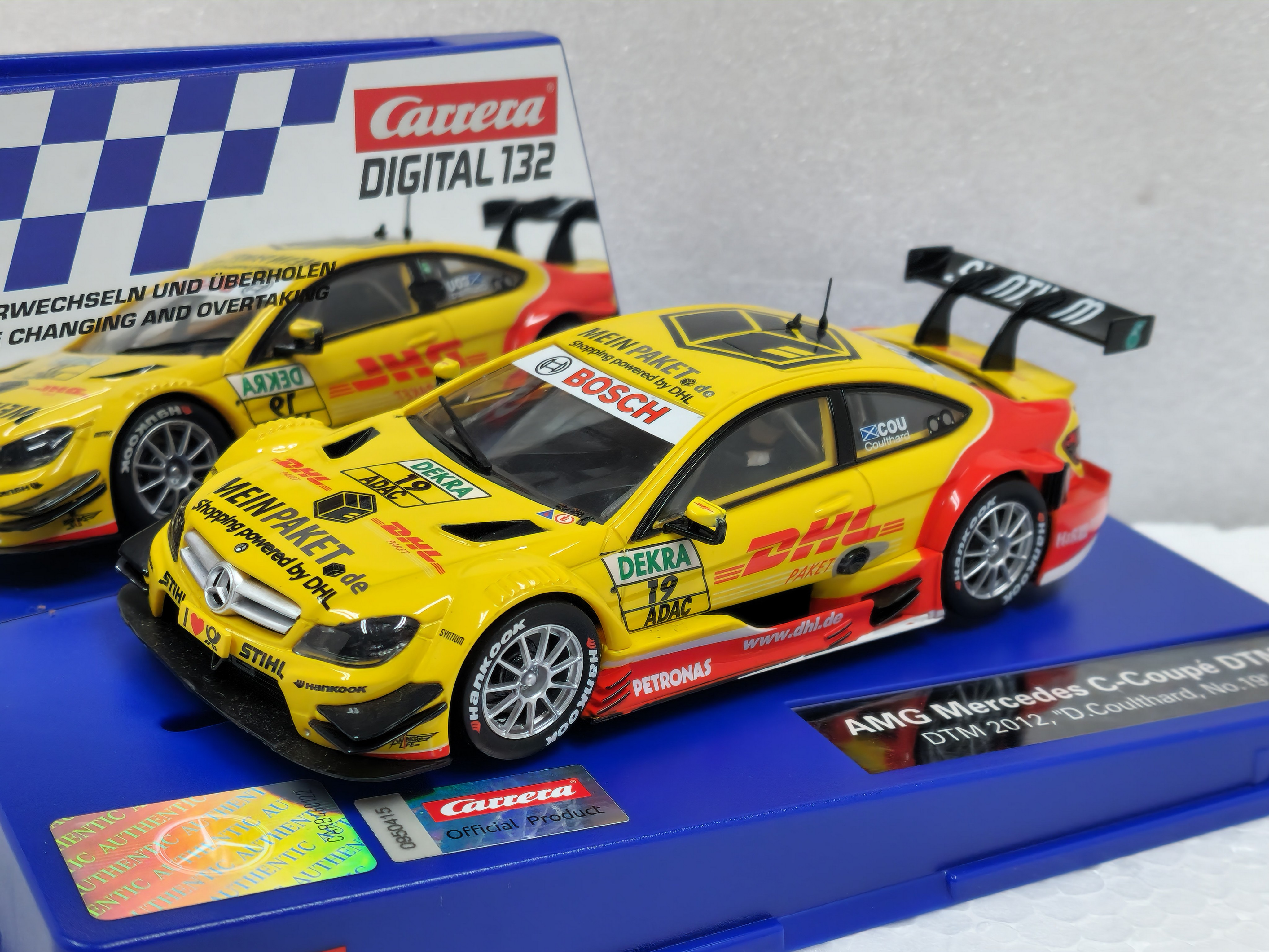 30660 Carrera Digital 132 AMG Mercedes C-Coupè DTM 2012, #19 1:32