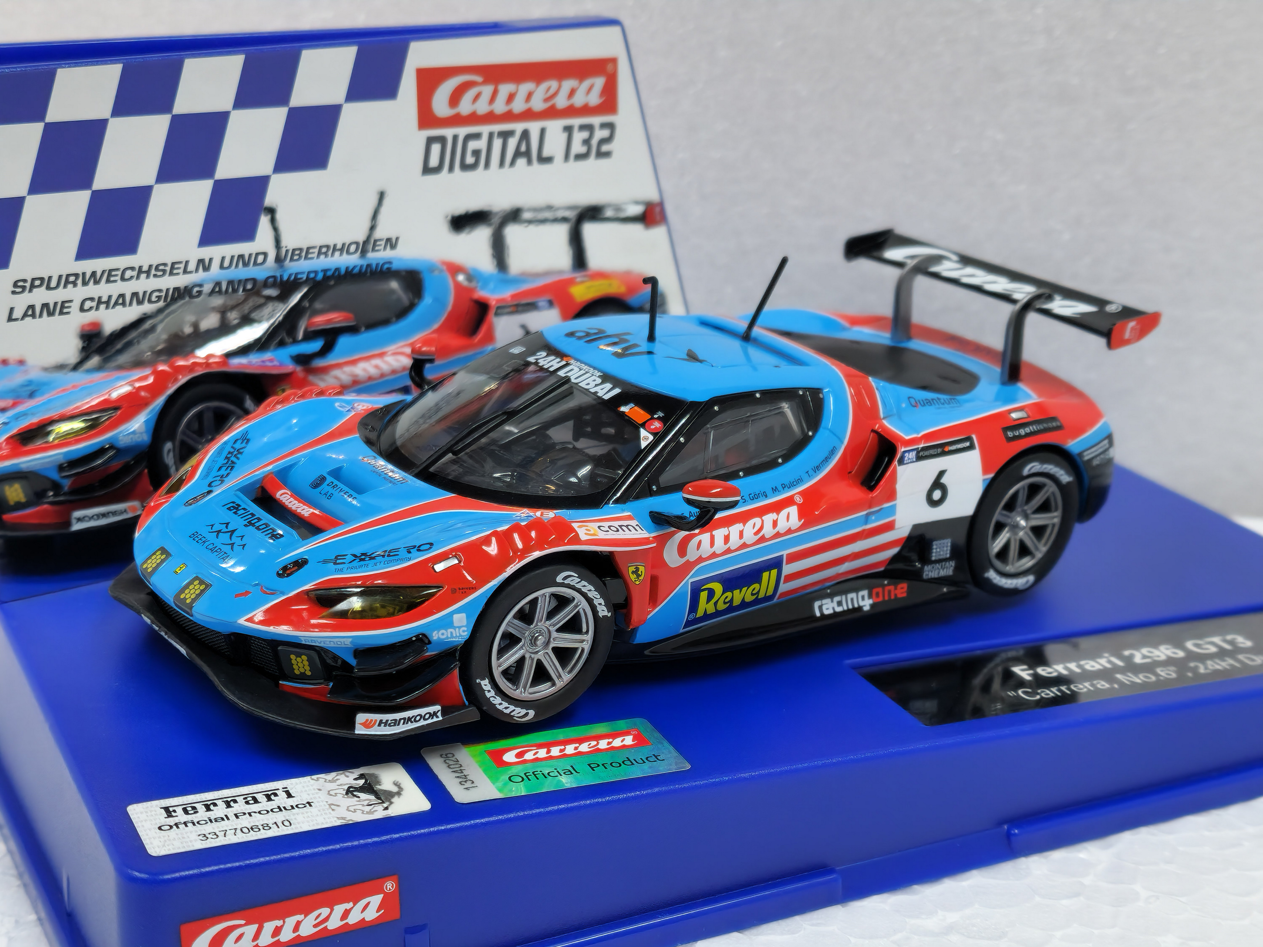 カレラ Ferrari 296 GT3 Dubai スロットカー 1/32 32043 Carrera Digital 132 Ferrari 296 GT3 DTM Carrera 24h Dubai