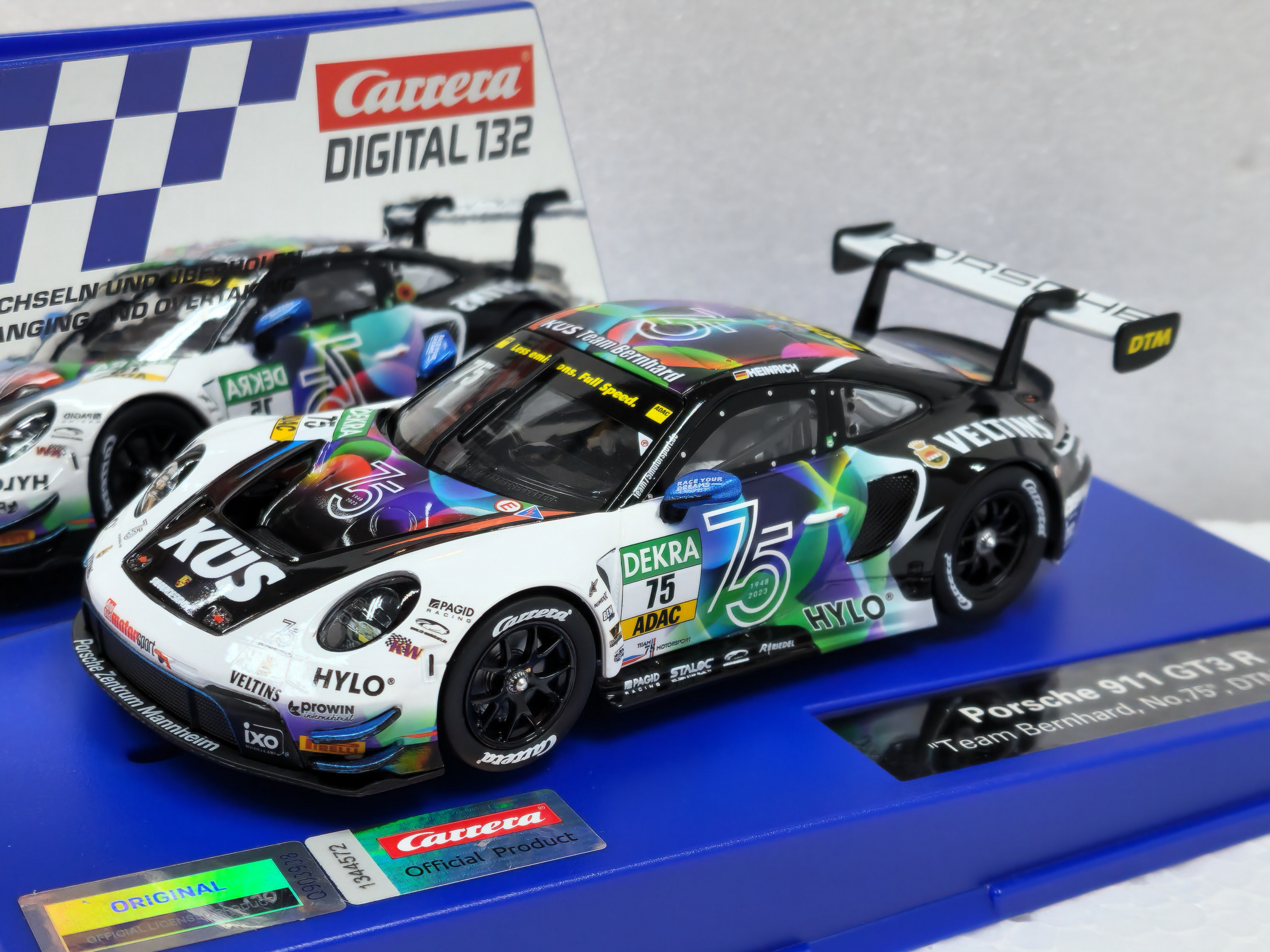 32003 Carrera Digital 132 Porsche 911 GT3 R Team Bernhard DTM 2023 