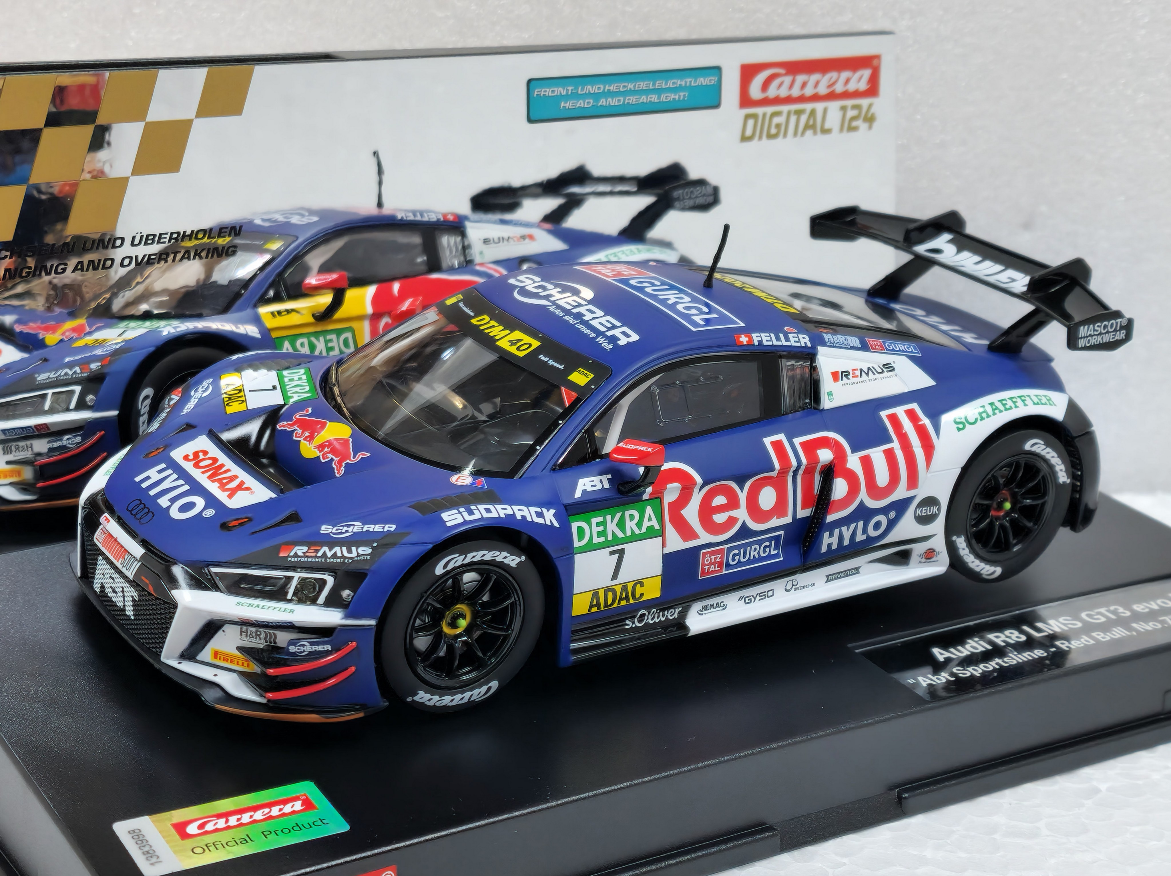 23982 Carrera Digital 124 Audi R8 LMS GT3 evo II Abt Sportsline