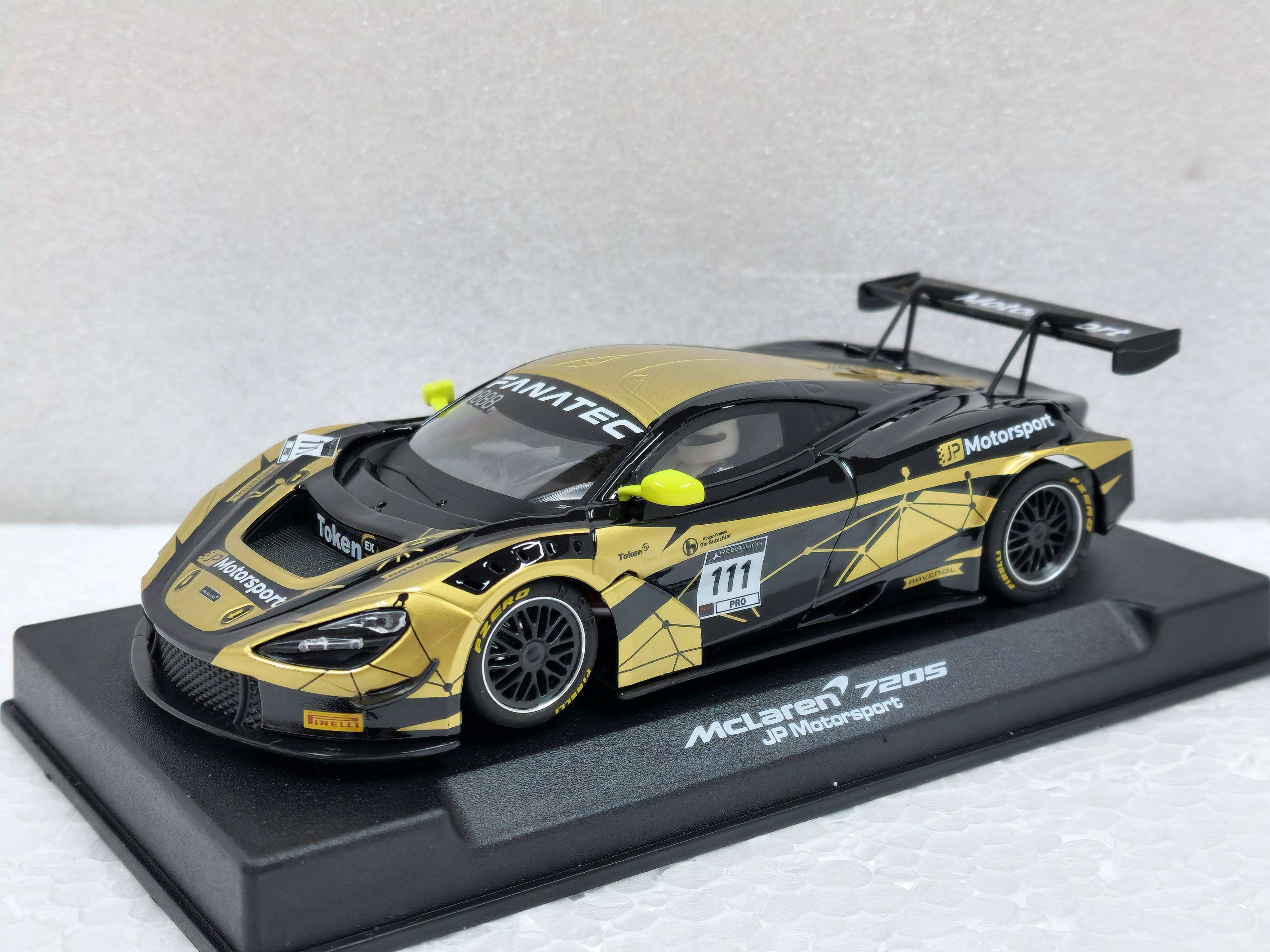 【NSRスロットカー】MCLAREN 720S MCLAREN 720S - TEST CAR GREY - NSR Slot Cars Professional 1/32