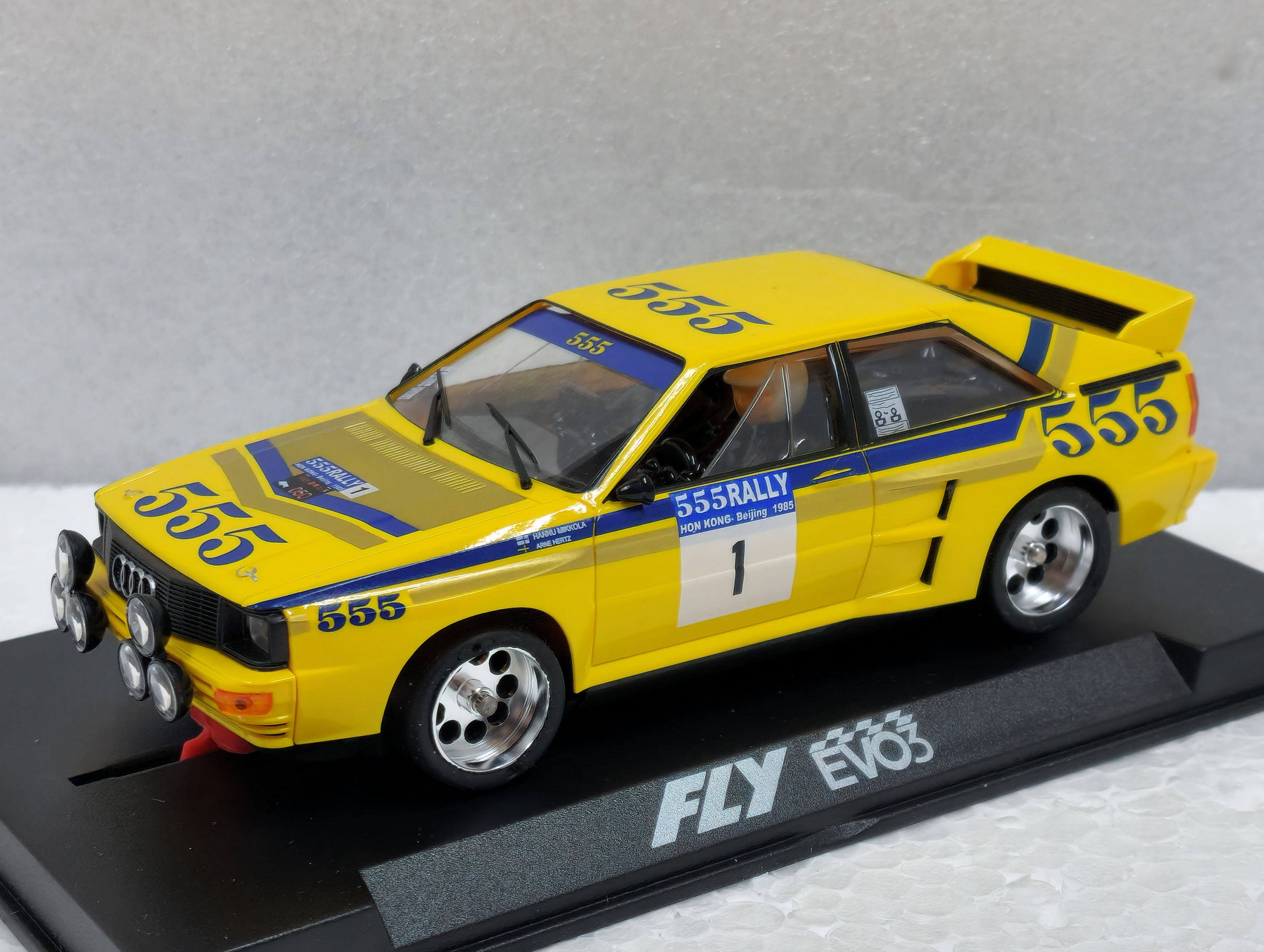 A2003R Fly Audi Quattro A2 Rally Hong Kong-Beijing 1985 Winner