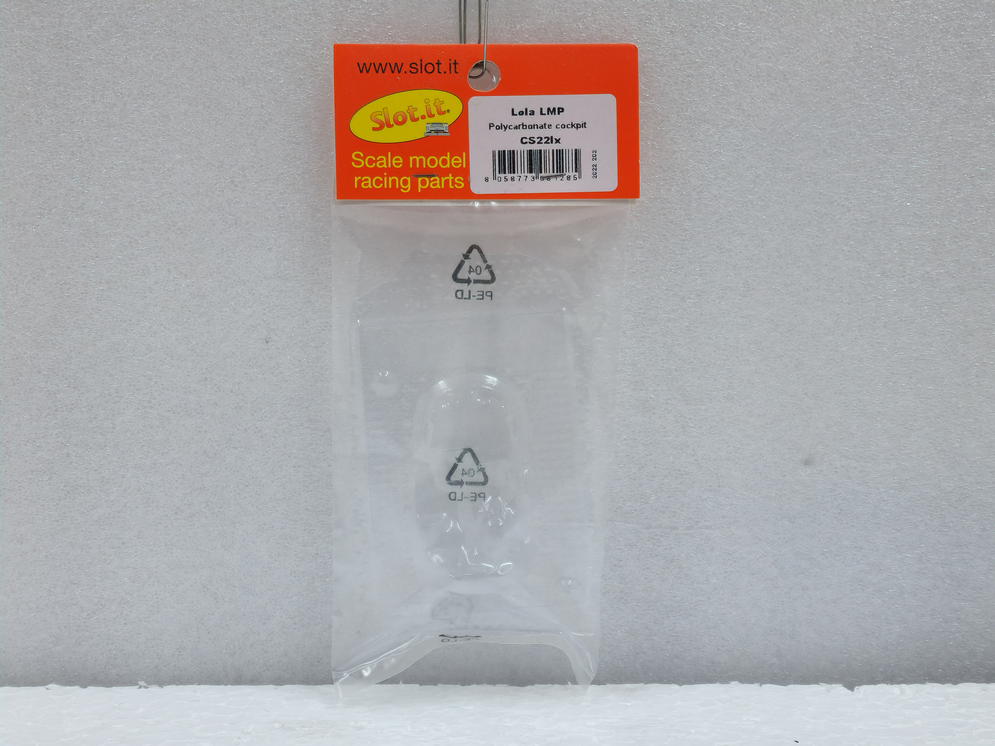 SICS22LX Slot.it Polycarbonate Cockpit Lola LMP 1:32 Slot Car Part