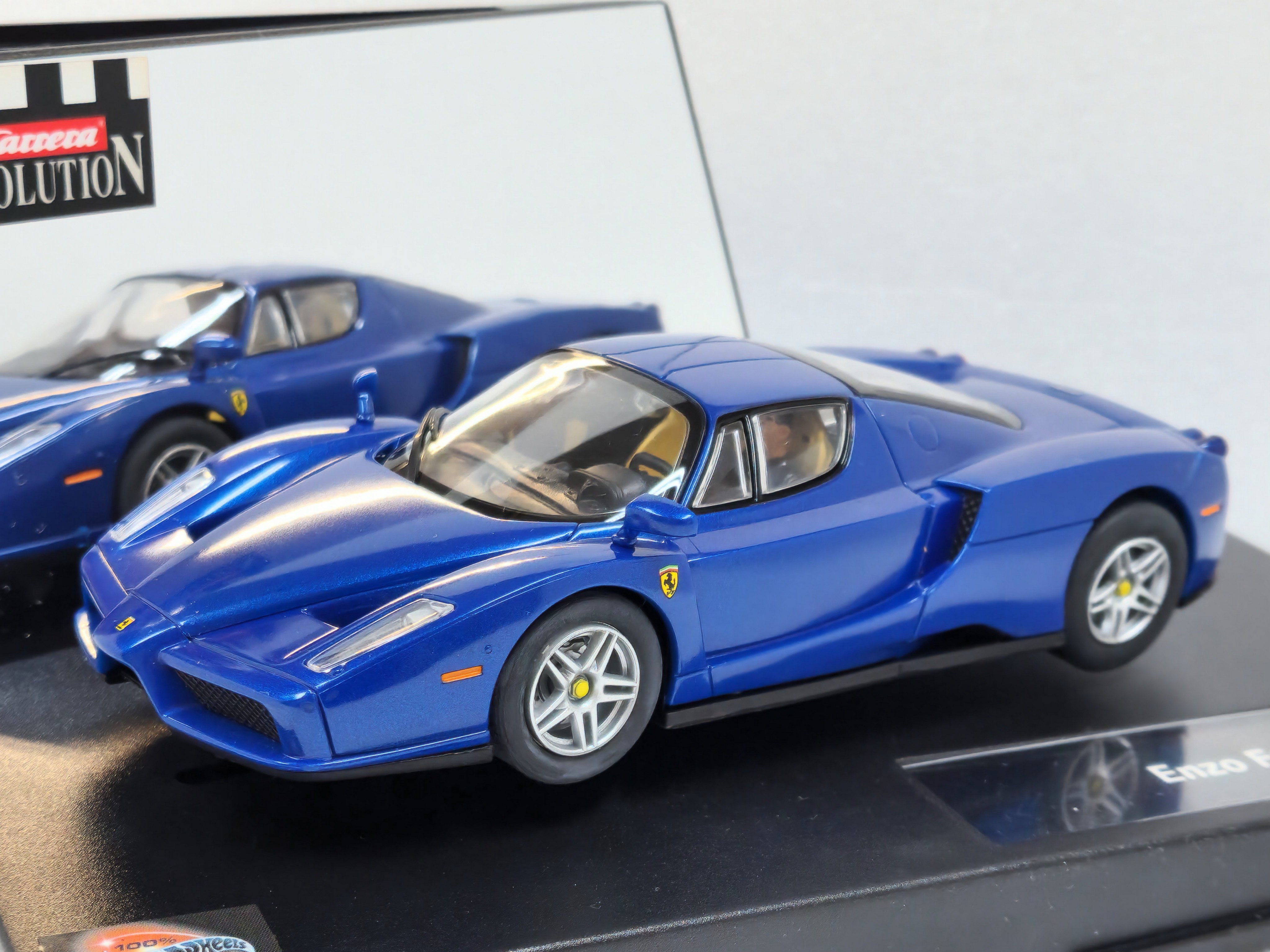 25773 Carrera Evolution Enzo Ferrari Blue 1:32 Slot Car - Great