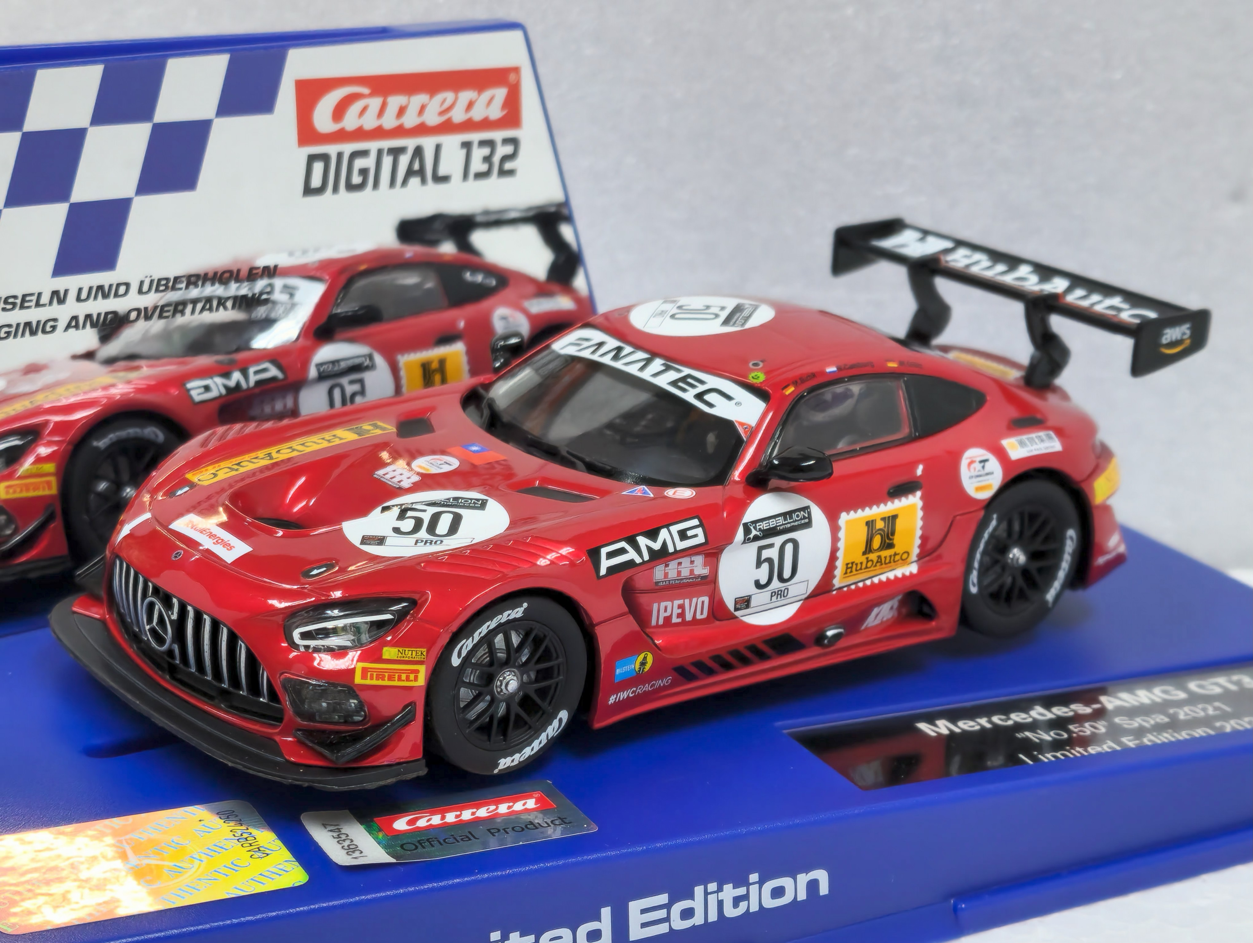 メルカーリページ 32038 Carrera Digital 132 Mercedes-AMG GT3 Spa 2021 Limited