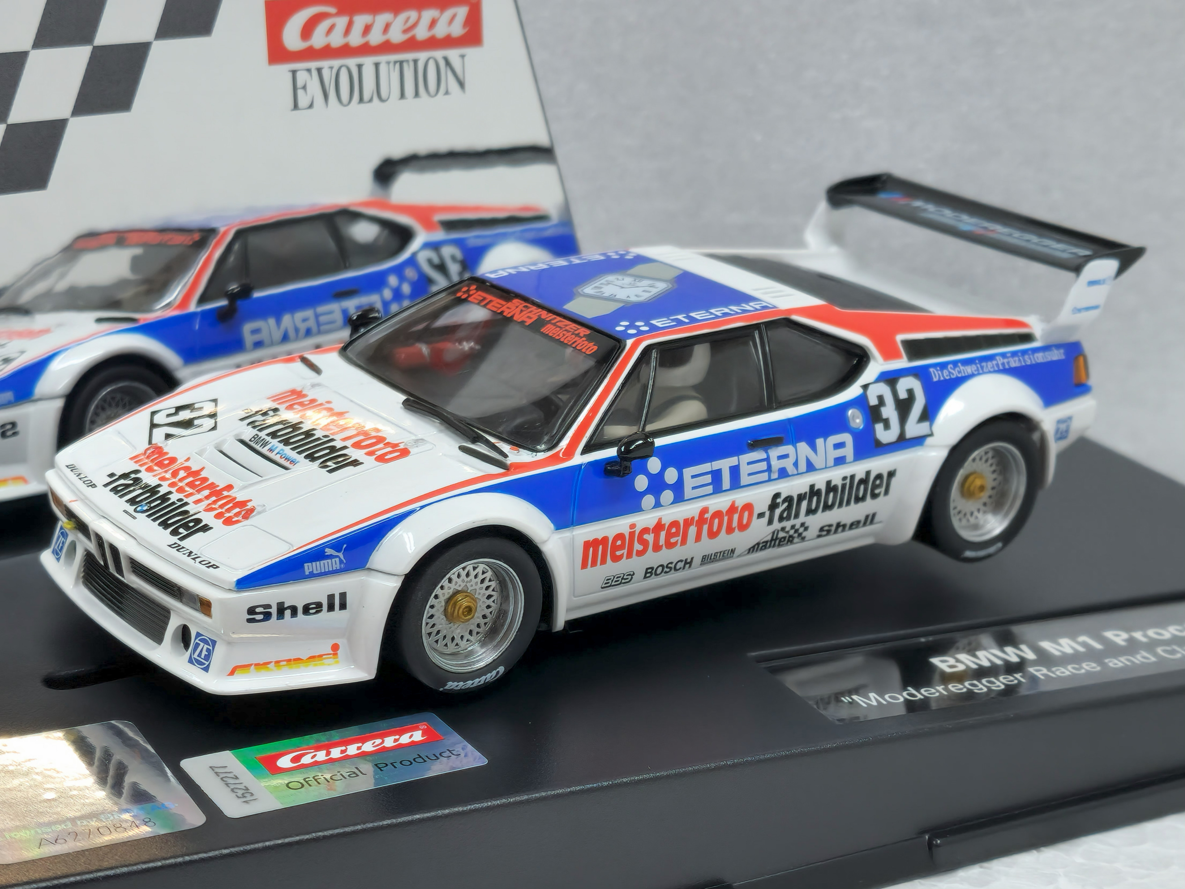 27833 Carrera Evolution BMW M1 Procar Moderegger Race and Classics