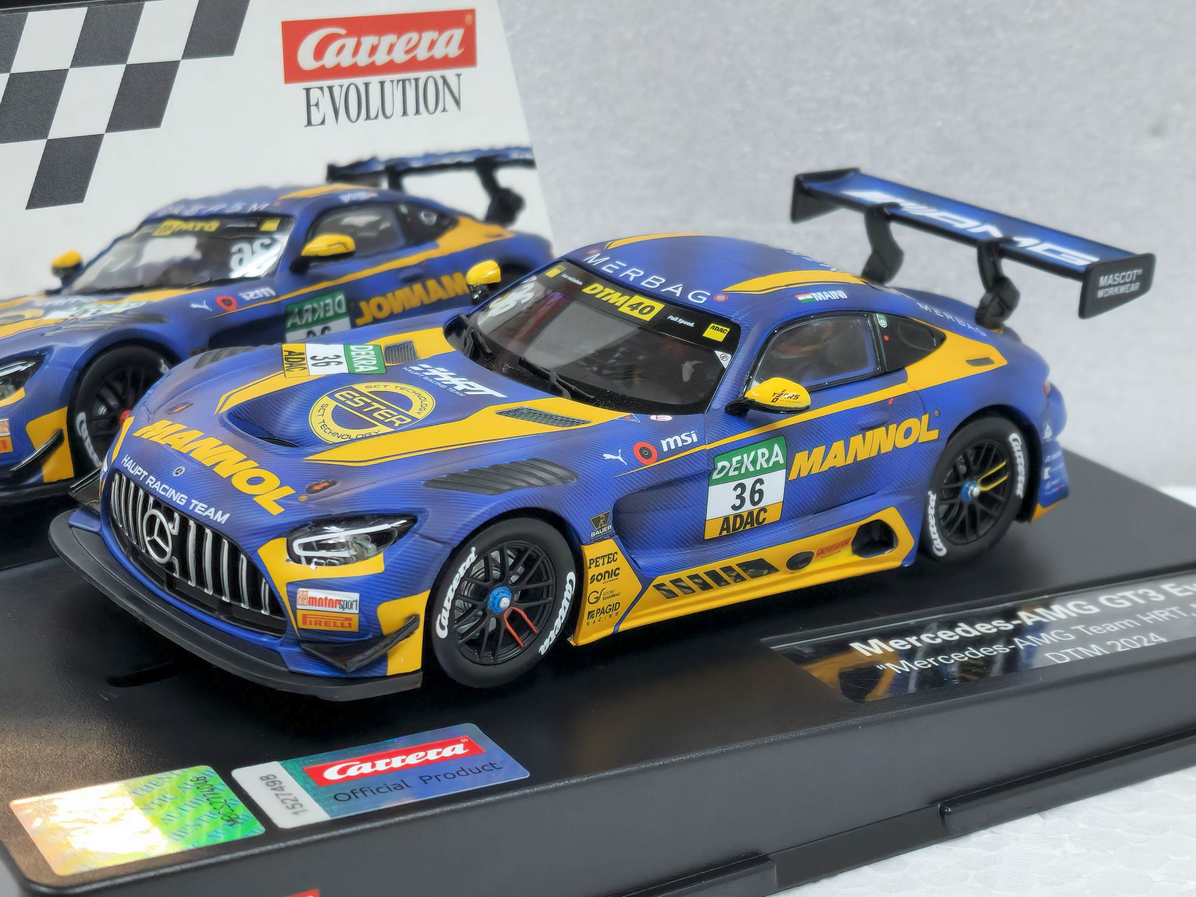 【未開封】Carrera Mercedes C-Klasse DTMスロットカー 64052 Carrera Go!!! AMG Mercedes C-Coupe DTM #12, 1:43 Slot Car