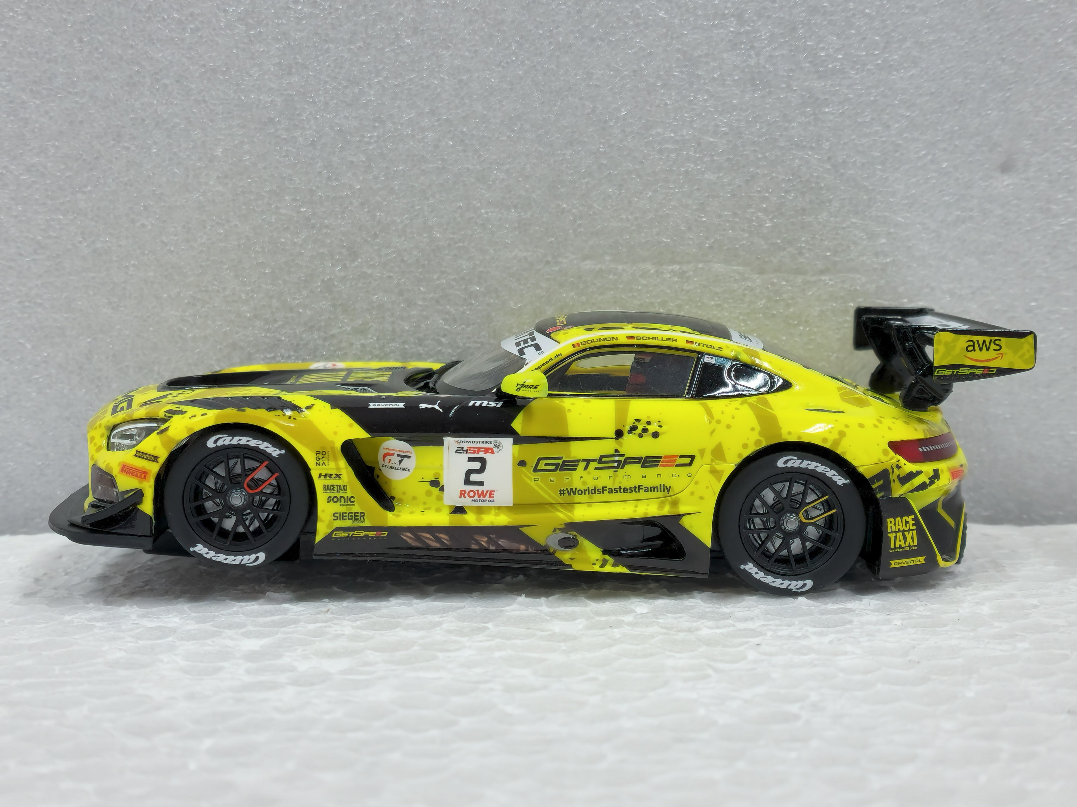 42063 Carrera Mercedes-AMG GT3 Evo Getspeed 24H Spa 2024, #2
