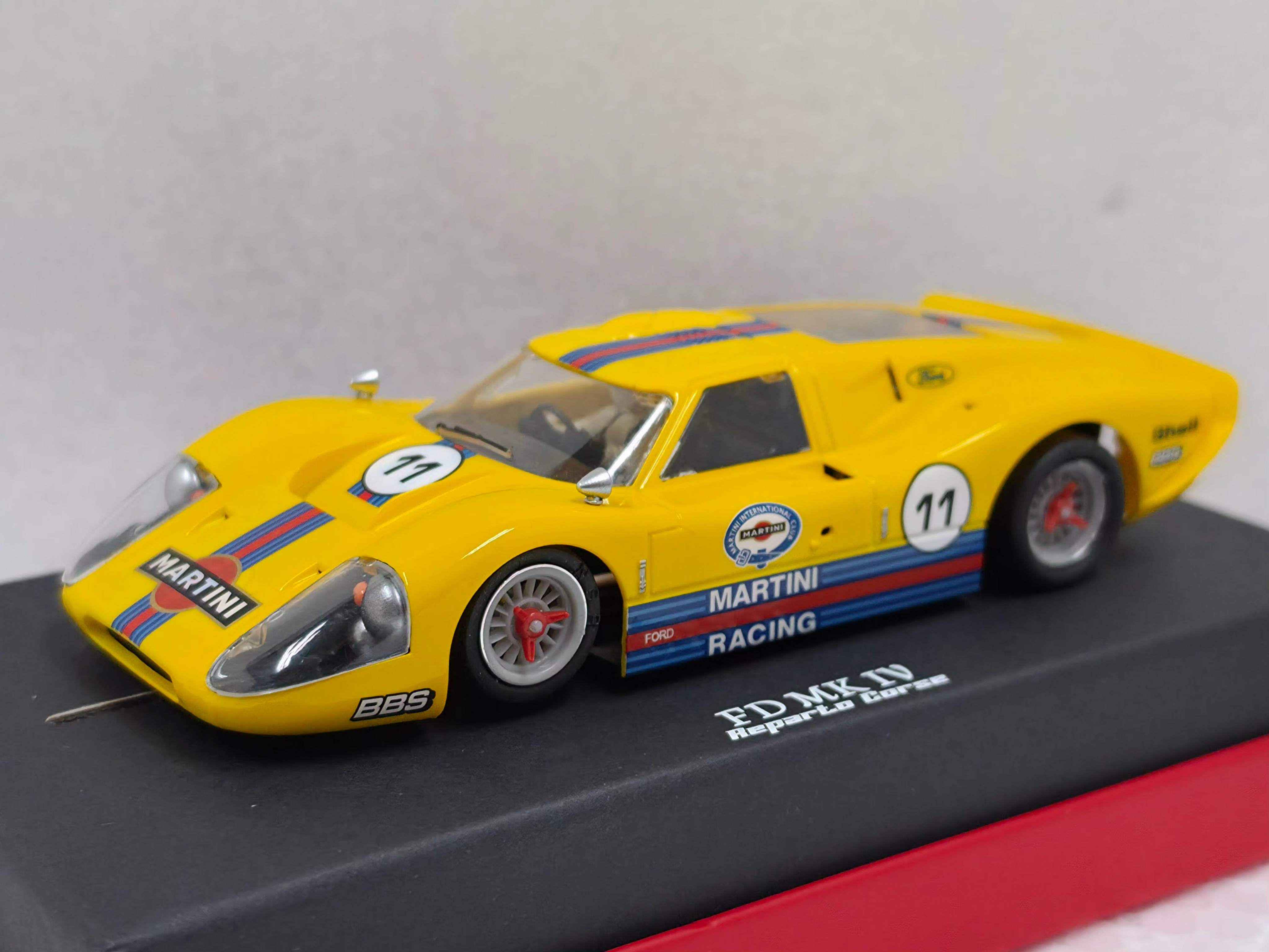 0411RCP-SW NSR Ford MKIV Martini Racing Yellow, #11 - Reparto