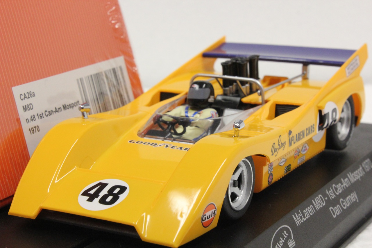 ミニカー M claren M8D Can Am 1970 Tecnomodel 1:18 McLaren M8D Chevrolet #7 Sieger Can-Am Road