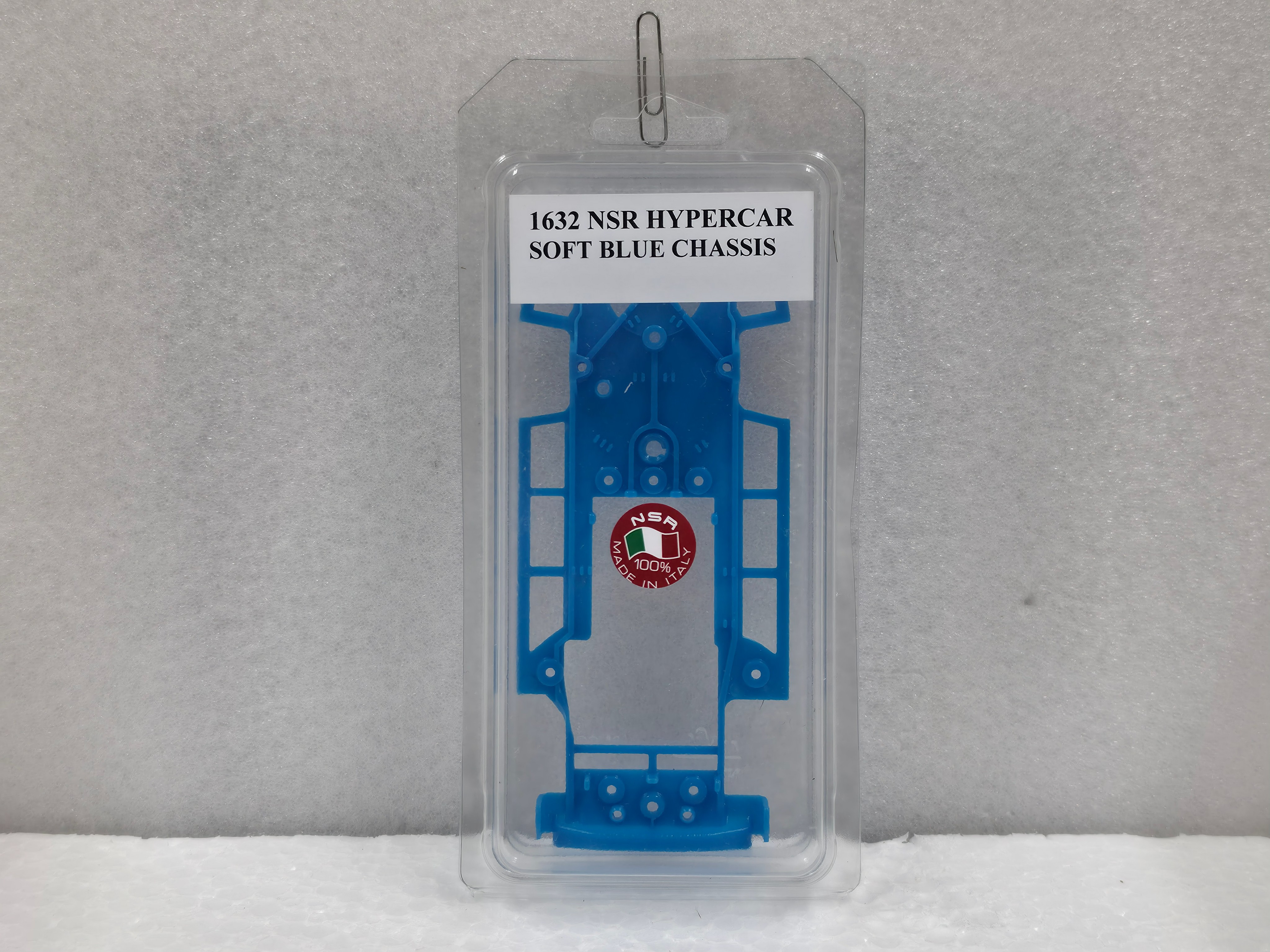 1632 NSR Chassis for NSR Hypercar Soft Blue 1:32 Slot Car Part