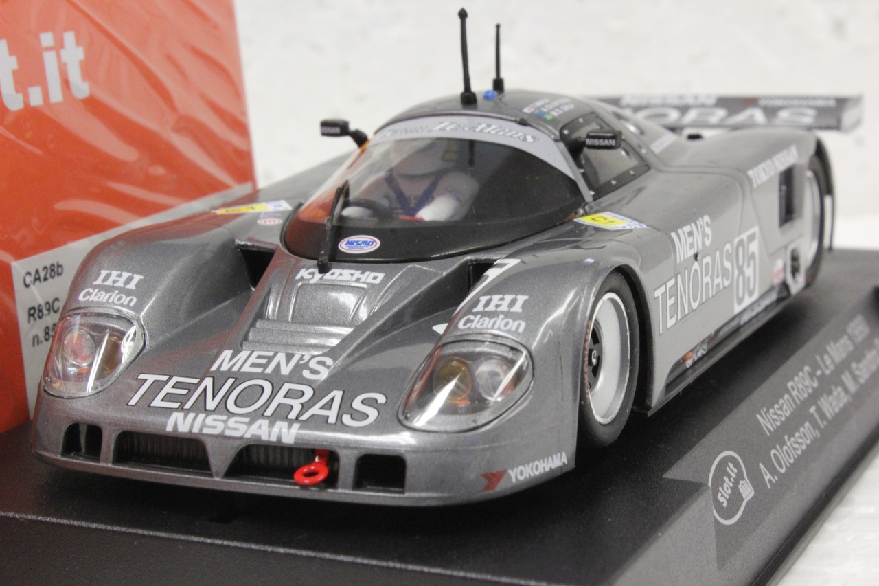 SICA28B Slot.it Nissan R89C Le Mans 1990 #85, A Olosson/T. Wada/M. Sandro  Sala 1:32 Slot Car