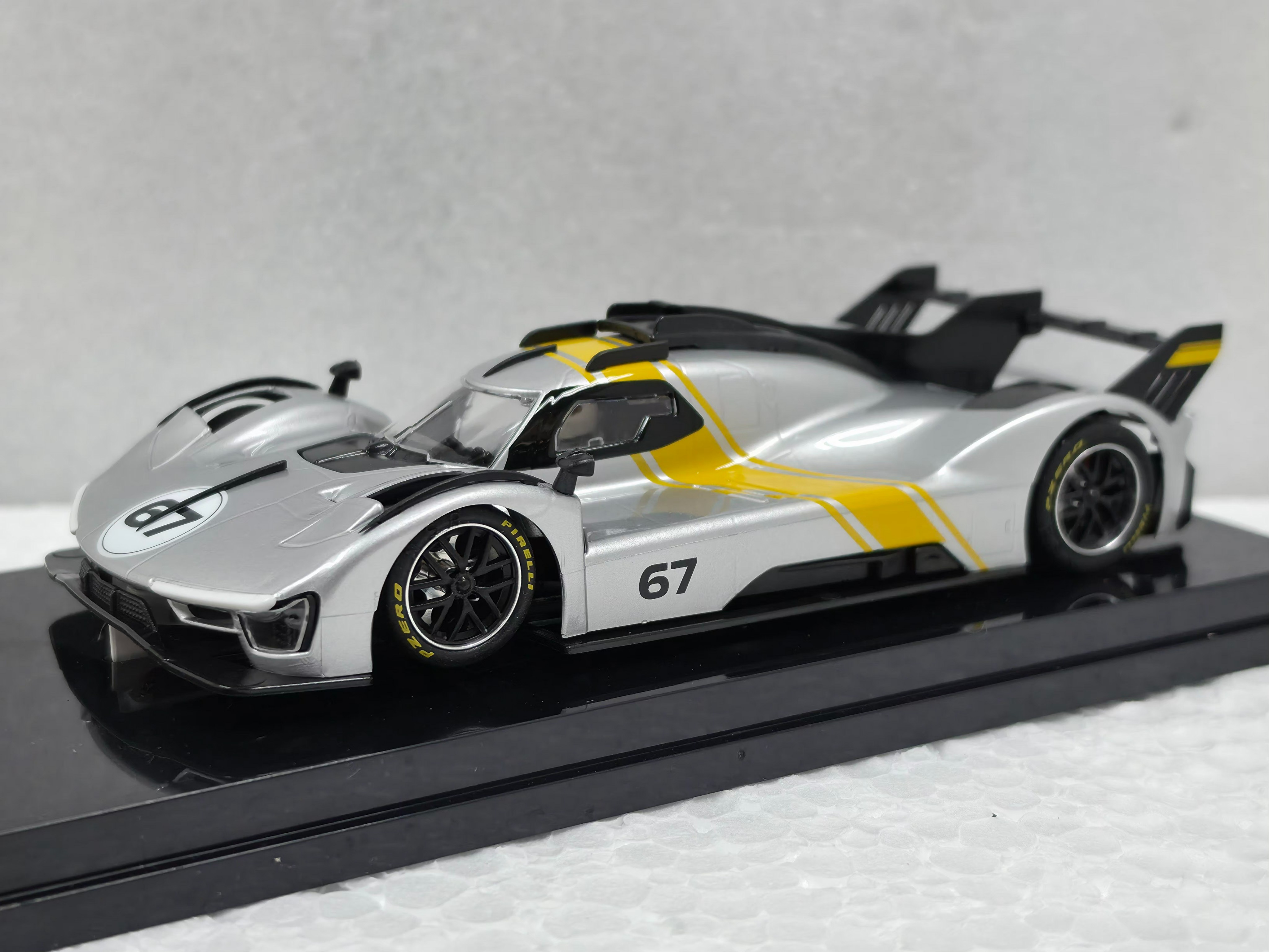 0626SW NSR Hypercar Test Car - Silver, #67 1:32 Slot Car - Great