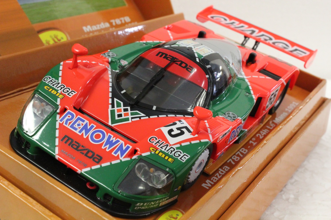 【未開封スロットカー】1/32 Slot.it マツダ 787B 1991 再入荷】Mazda787B Le Mans1991 Winner No55 RENOWN【マツダ787B