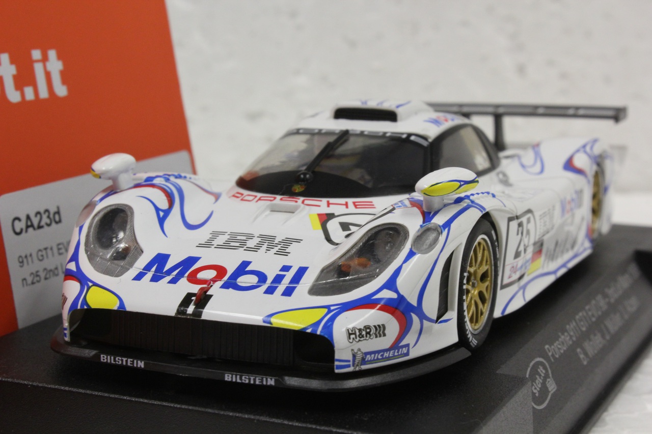 SICA23D Slot.it Porsche 911 GT1 EVO 98 2nd Le Mans 1998, #25 1:32 