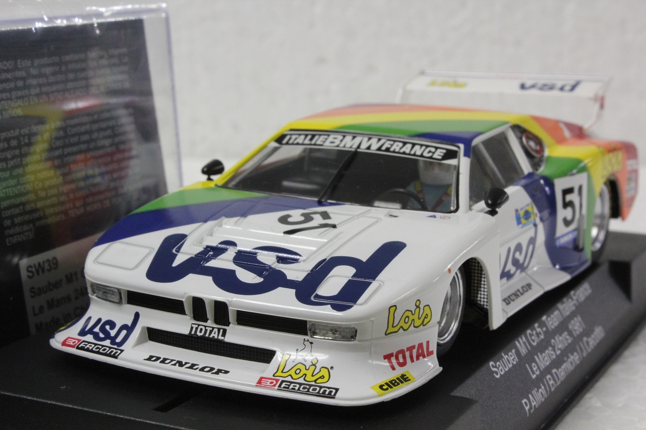SW39 Racer Sideways Sauber BMW M1 Group 5 Team Itaile-France