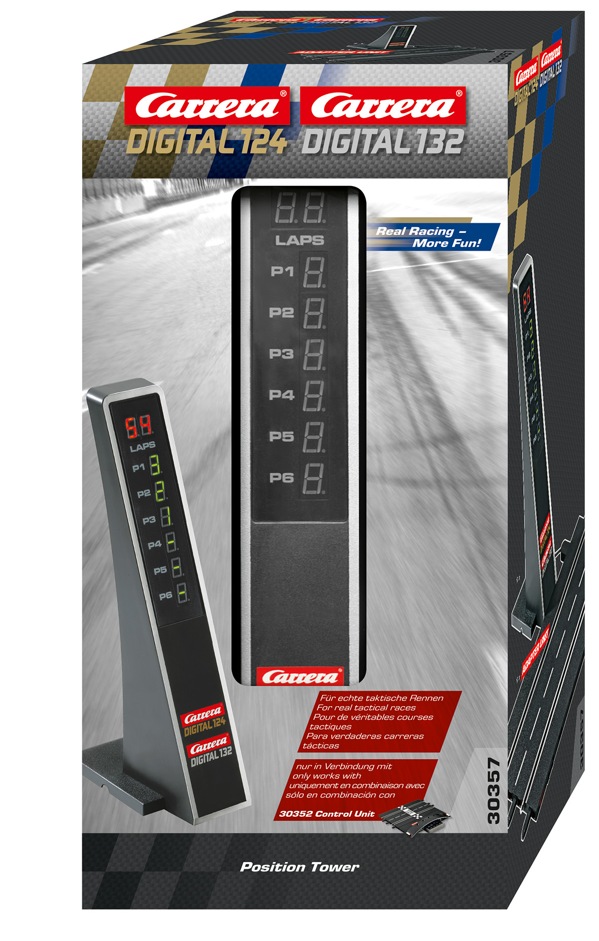 30357 Carrera Digital Position Display Tower 1:24 Slot Car Track