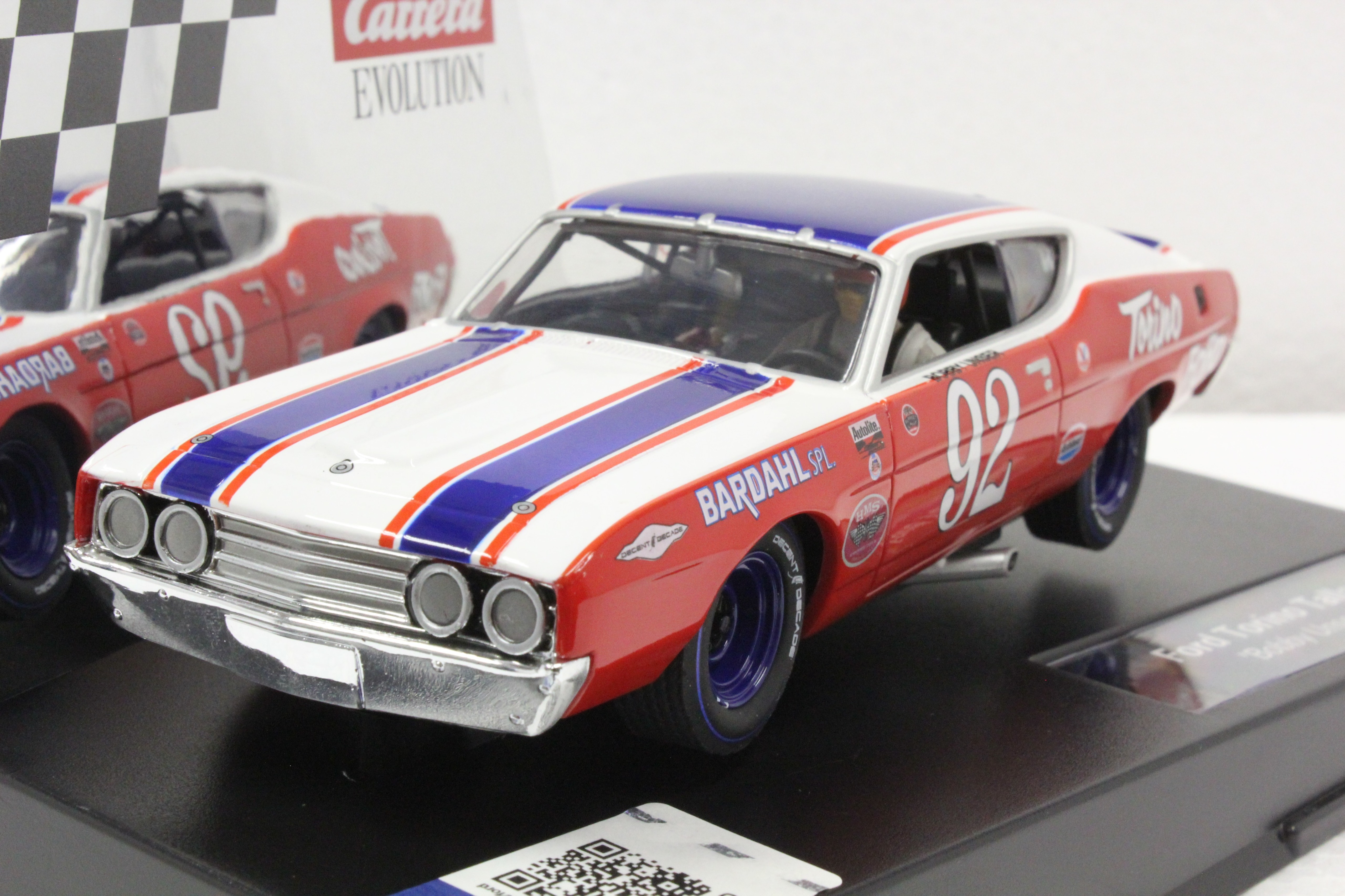 カーペンター　γ90-L ショップオリカラ　15thアニバーサリー　トビウオ 27556 Carrera Evolution Ford Torino Talledega #92, 1:32 Slot Car