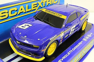 C3258 Scalextric Chevrolet Camaro GT-R Sunoco, #6 1/32 Slot Car