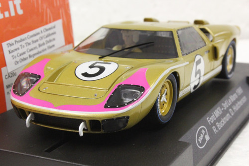 SICA20C Slot.it Ford GT40 Le Mans 3rd place Ronnie Bucknam 1966, #5 1: ...