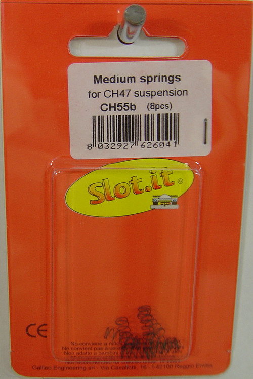 Slot Car Spring Kit SICH55B Slot.it Medium Spring Set for CH47 Suspension Kit 1:32 Slot Car ...