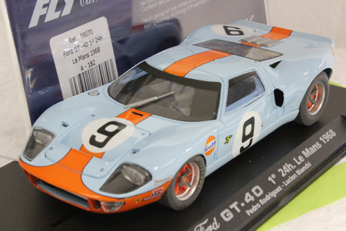 A182 Fly Ford GT40 Team Gulf 1st 24H Le Mans 1968, #9 1:32 Slot