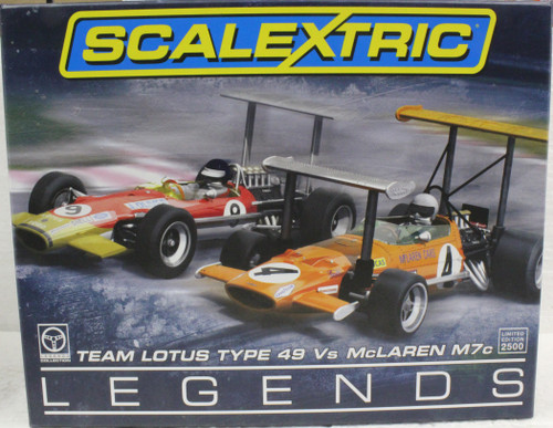 C3544A Scalextric McLaren M7C/Lotus 49 Serial Numbered 2-Car-Set 1