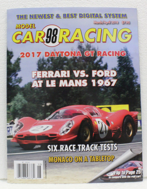 Model Car Racing Magazine #98- March/April 2018 1:32 Slot Car Magazine ...