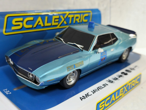 C4058 Scalextric AMC Javelin Alabama State Trooper Highway Patrol