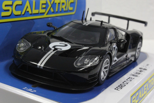 C4063 Scalextric Ford GT GTE Black Heritage Edition, #2 1:32 Slot