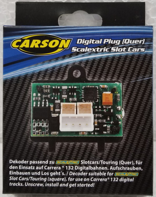 500707130 Carson Digital Plug Chip for Scalextric DPR to Carrera Digital  1:32 Slot Car Part - Great Traditions