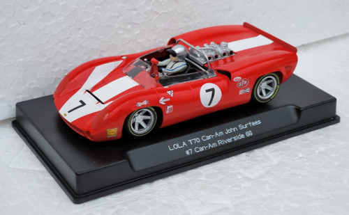 Slot.it Lola T70 1/32 レッド 16 CA00206S/W Thunderslot Lola T70 Riverside Can-Am 1966 John